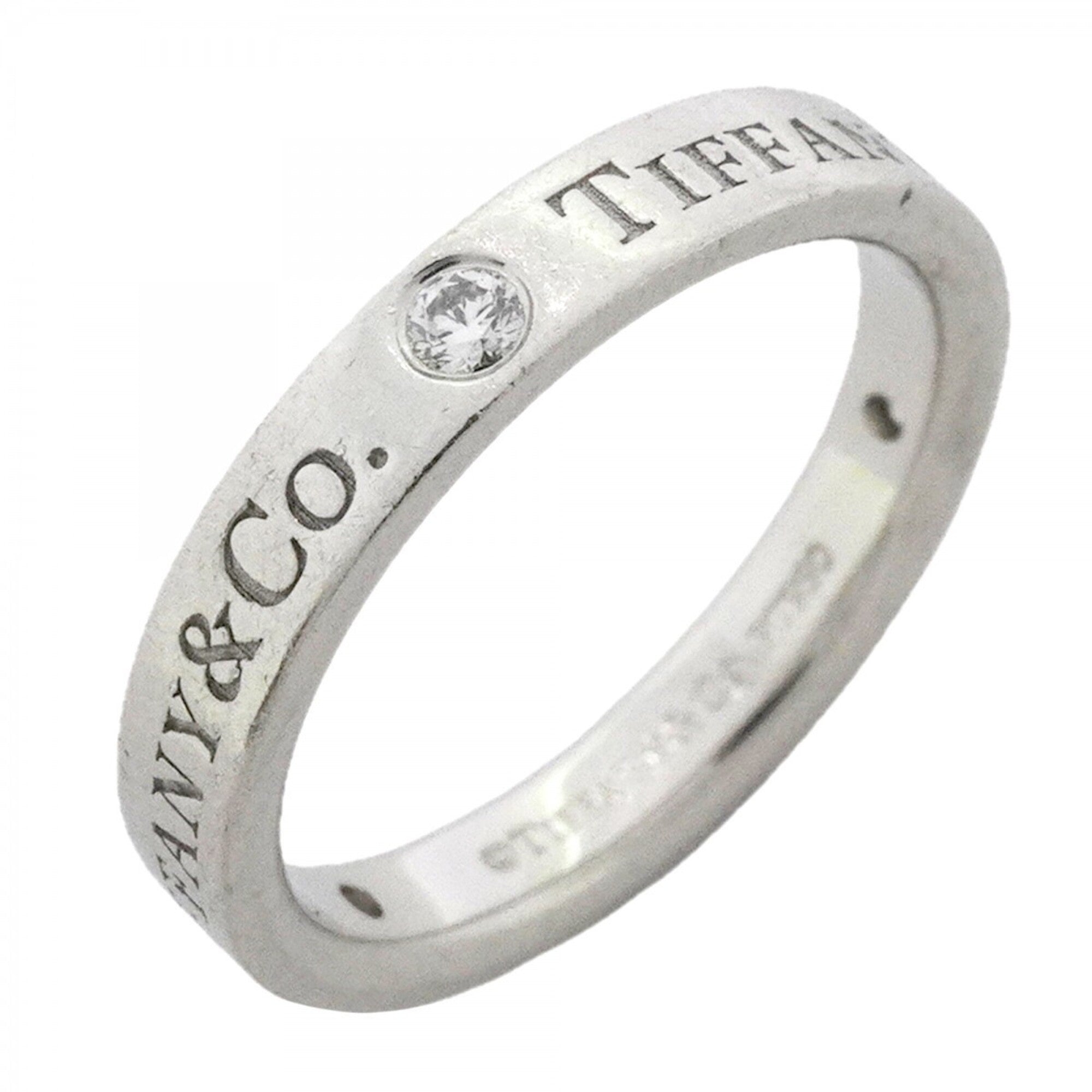 Tiffany Platinum 950 Band Ring (Pre-Owned)