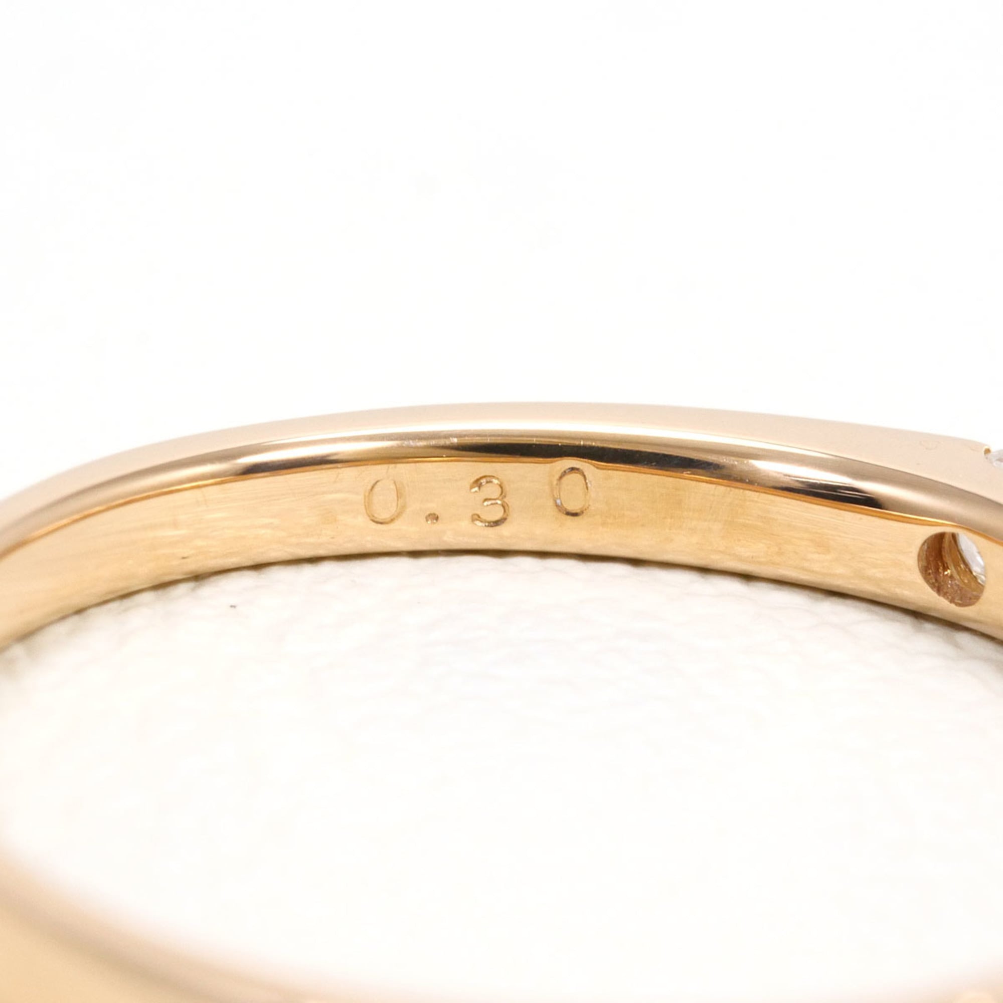 Unbranded Pink Gold Pink Gold (18K) Band Ring (Pre-Owned)