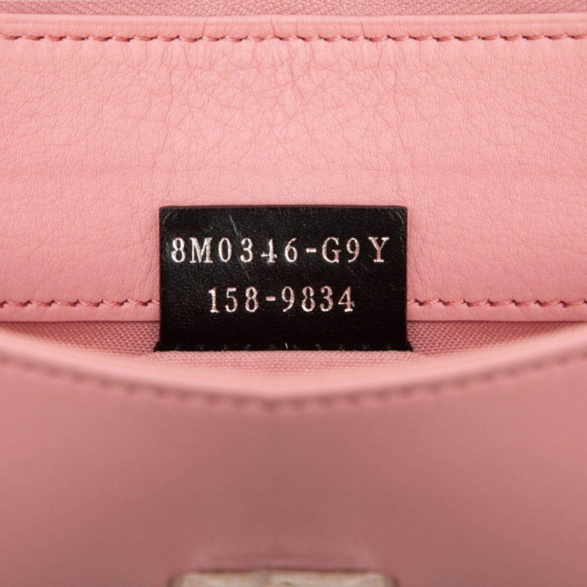 Fendi Pink Leather Shoulder Bag (Pre-Owned)