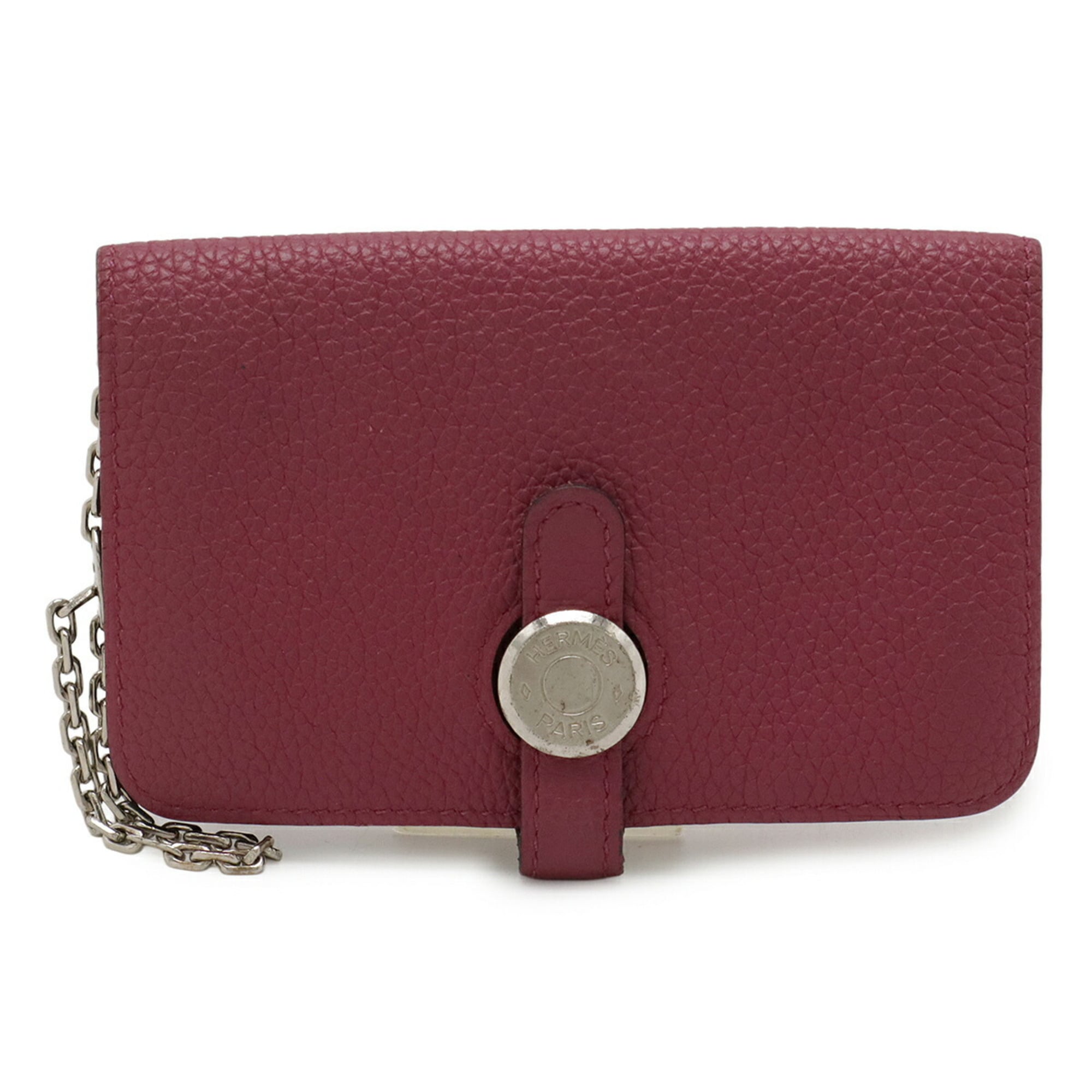 Hermes Tosca Togo Leather Coin Purse/Coin Case (Pre-Owned)