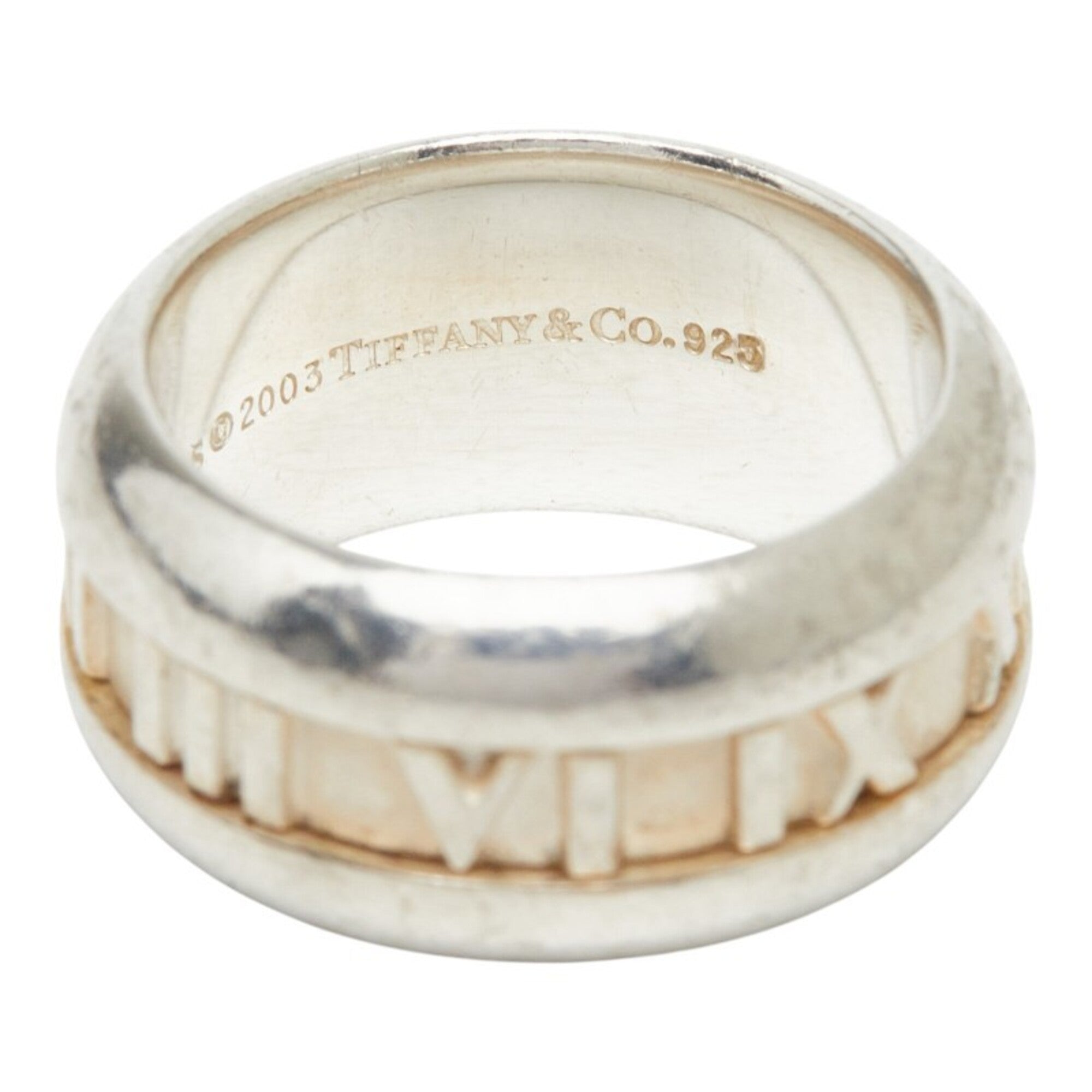 Tiffany Silver 925 Band Ring (Pre-Owned)