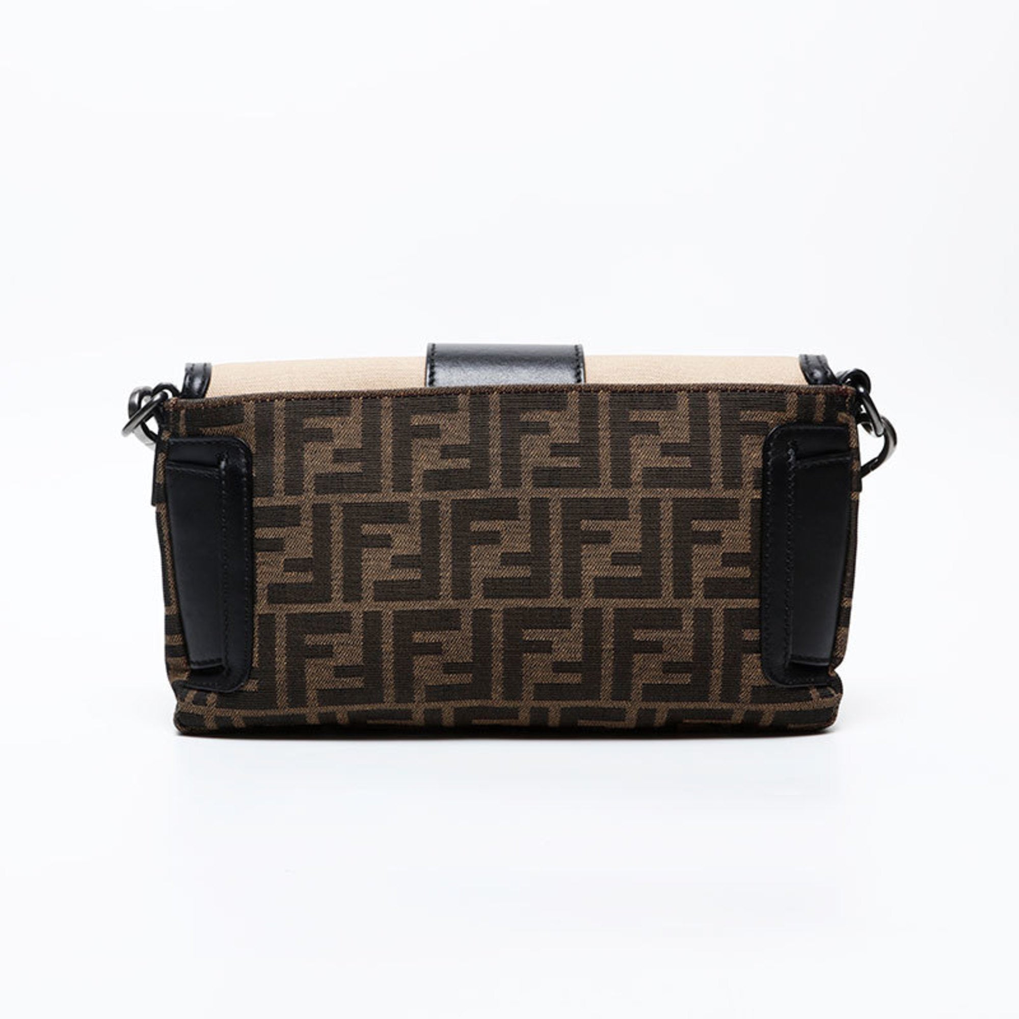 Fendi Zucca Brown Shoulder Bag (Pre-Owned)