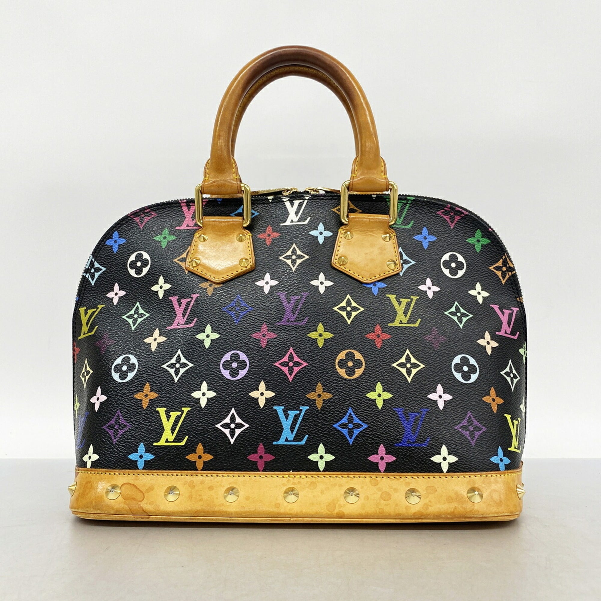 Louis Vuitton Noir Handbag (Pre-Owned)