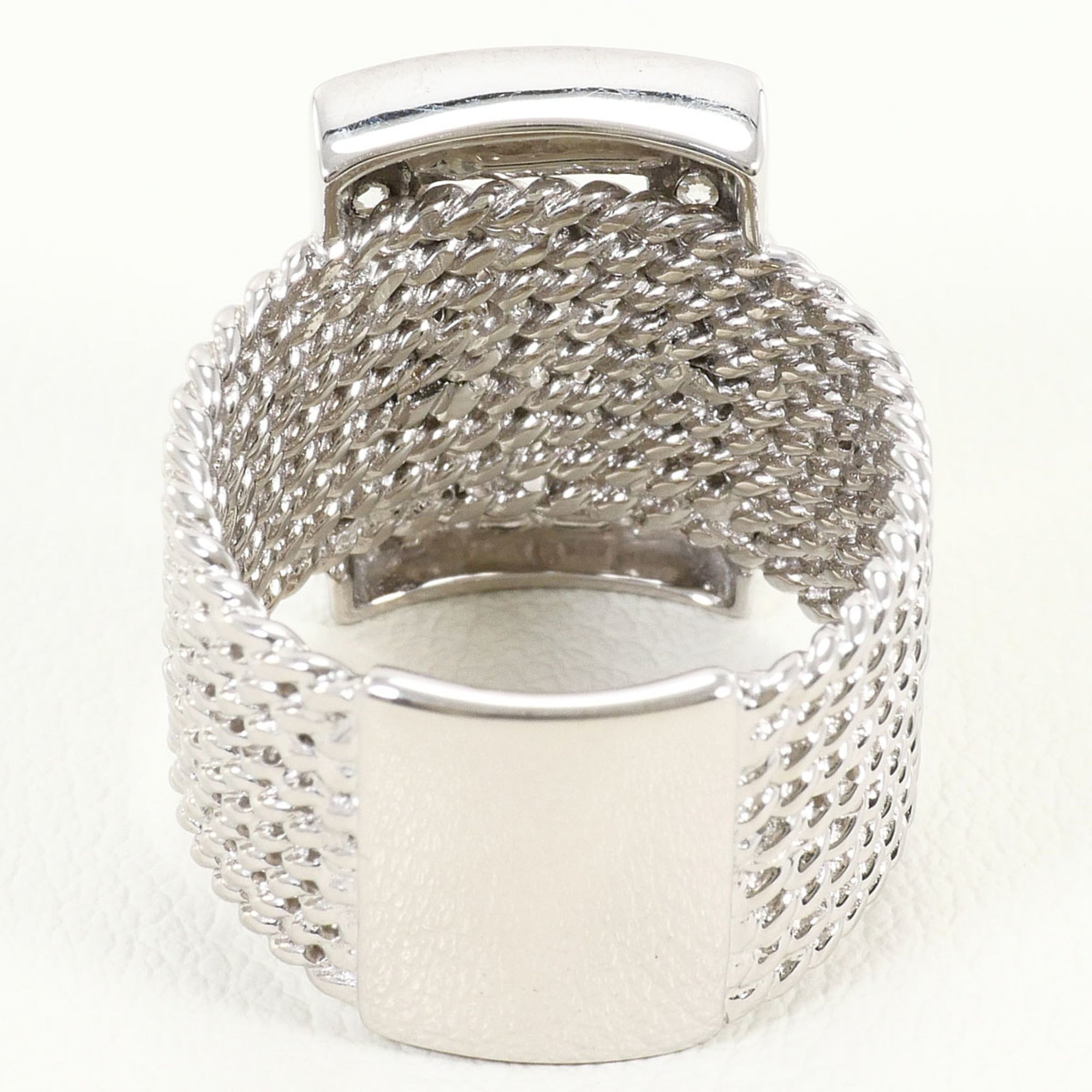 Unbranded White Gold White Gold (18K) Band Ring (Pre-Owned)