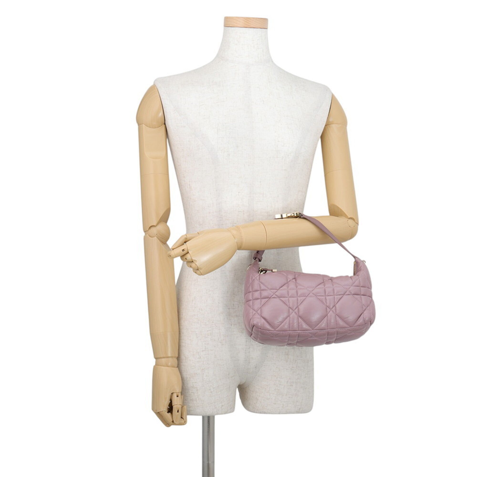 Christian Dior Gold Leather Handbag (Pre-Owned)