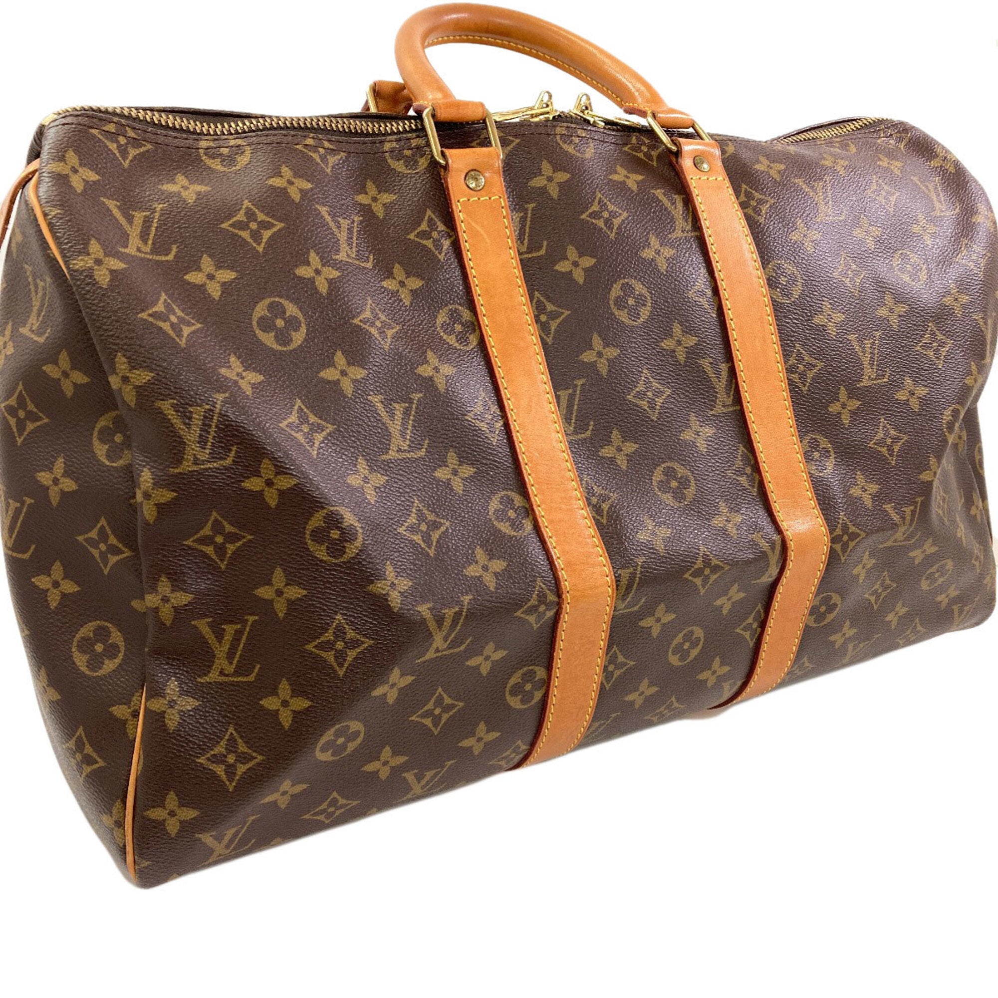 Louis Vuitton Monogram Monogram Canvas Boston Bag (Pre-Owned)