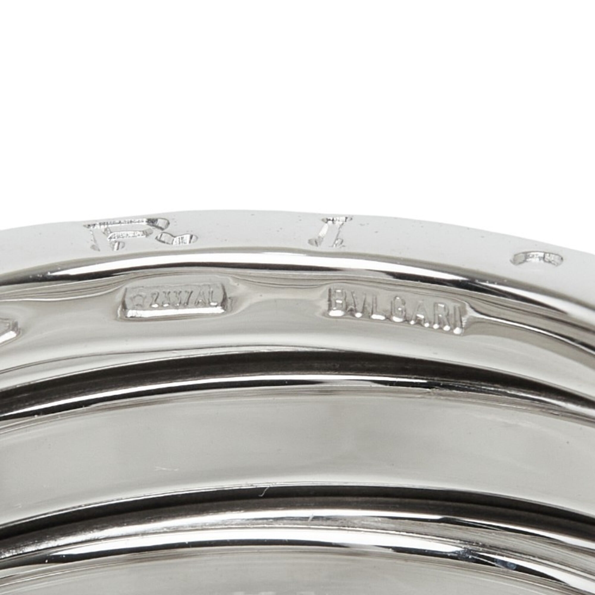 Bvlgari White Gold White Gold (18K) Band Ring (Pre-Owned)