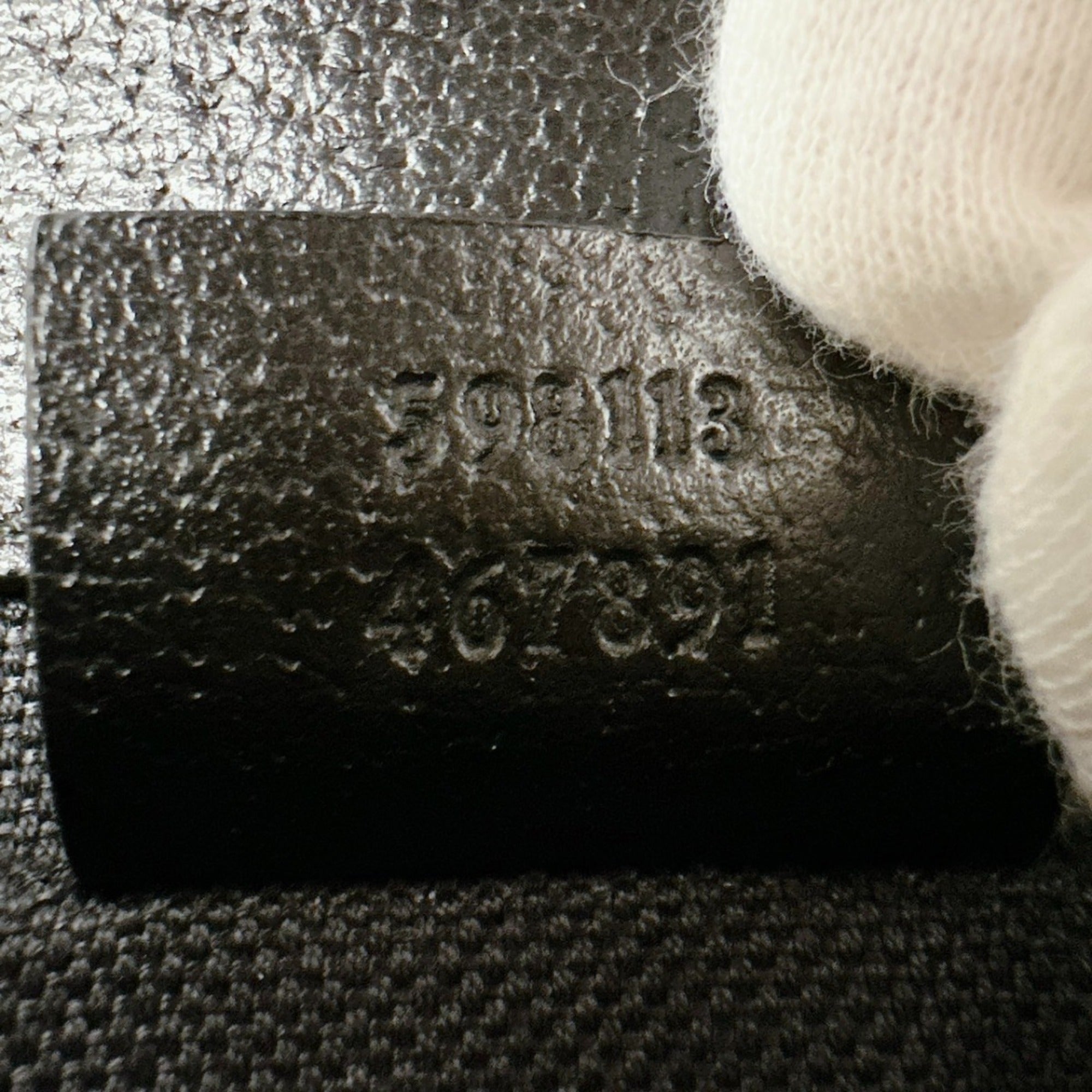 Gucci Black Multi-Color Leather Fanny Pack (Pre-Owned)