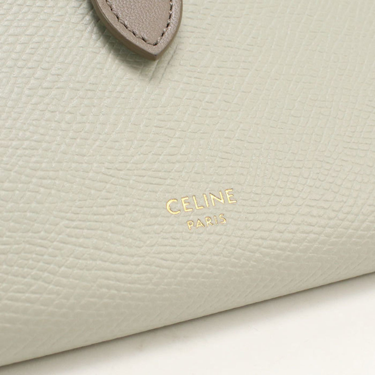 Celine Gray Leather Wallet (Bi-Fold) (Pre-Owned)