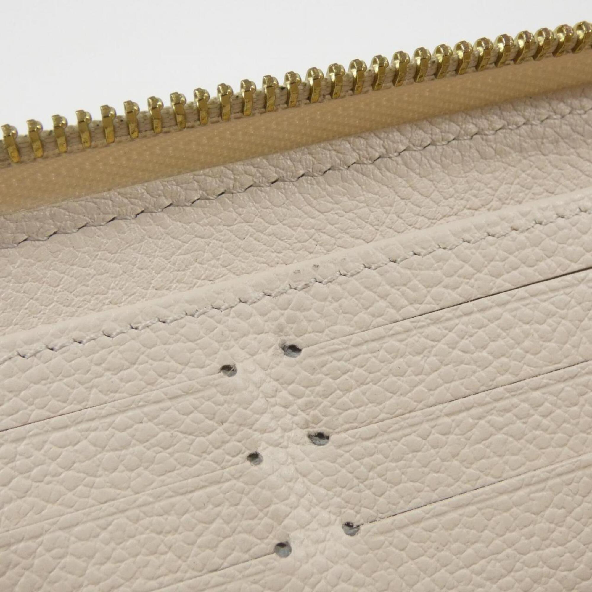 Louis Vuitton Monogram Empreinte Bicolor White Monogram Empreinte Long Wallet (Bi-Fold) (Pre-Owned)