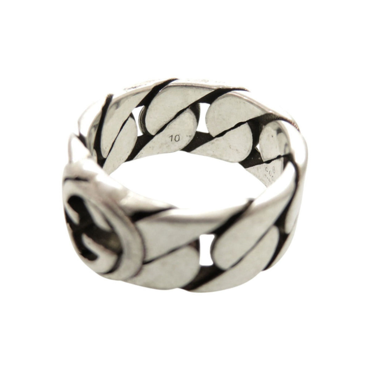 Gucci Silver Silver 925 Band Ring (Pre-Owned)