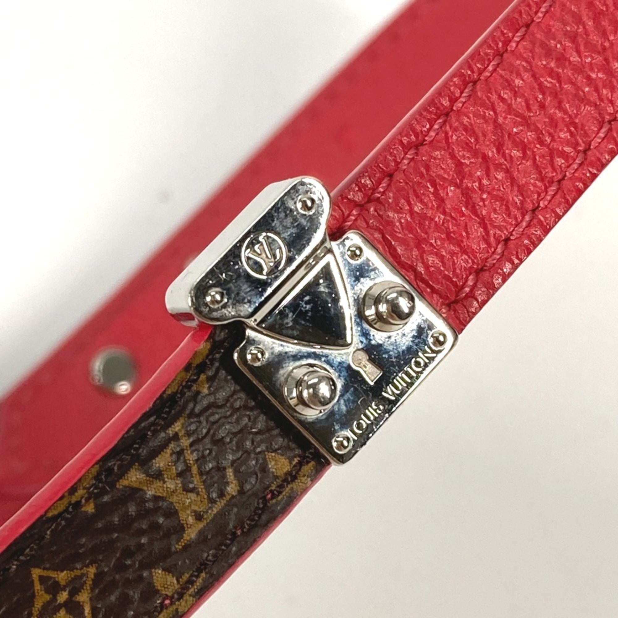 Louis Vuitton Monogram Brown Monogram Canvas Monogram Charm Bracelet (Pre-Owned)