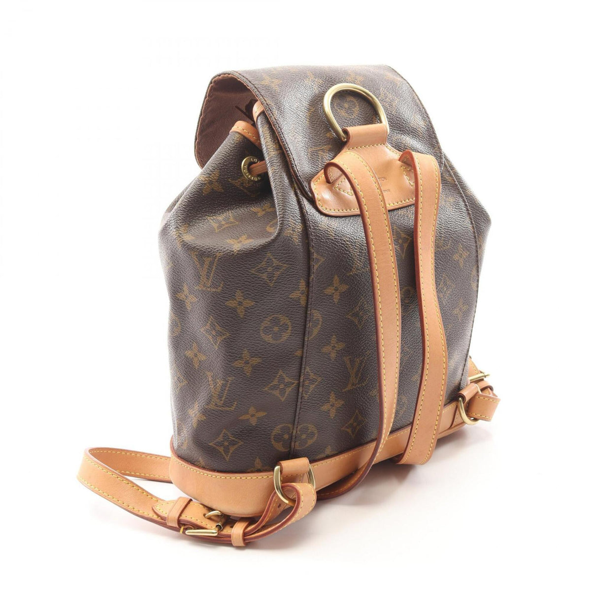 Louis Vuitton Brown Monogram Monogram Leather Backpack (Pre-Owned)