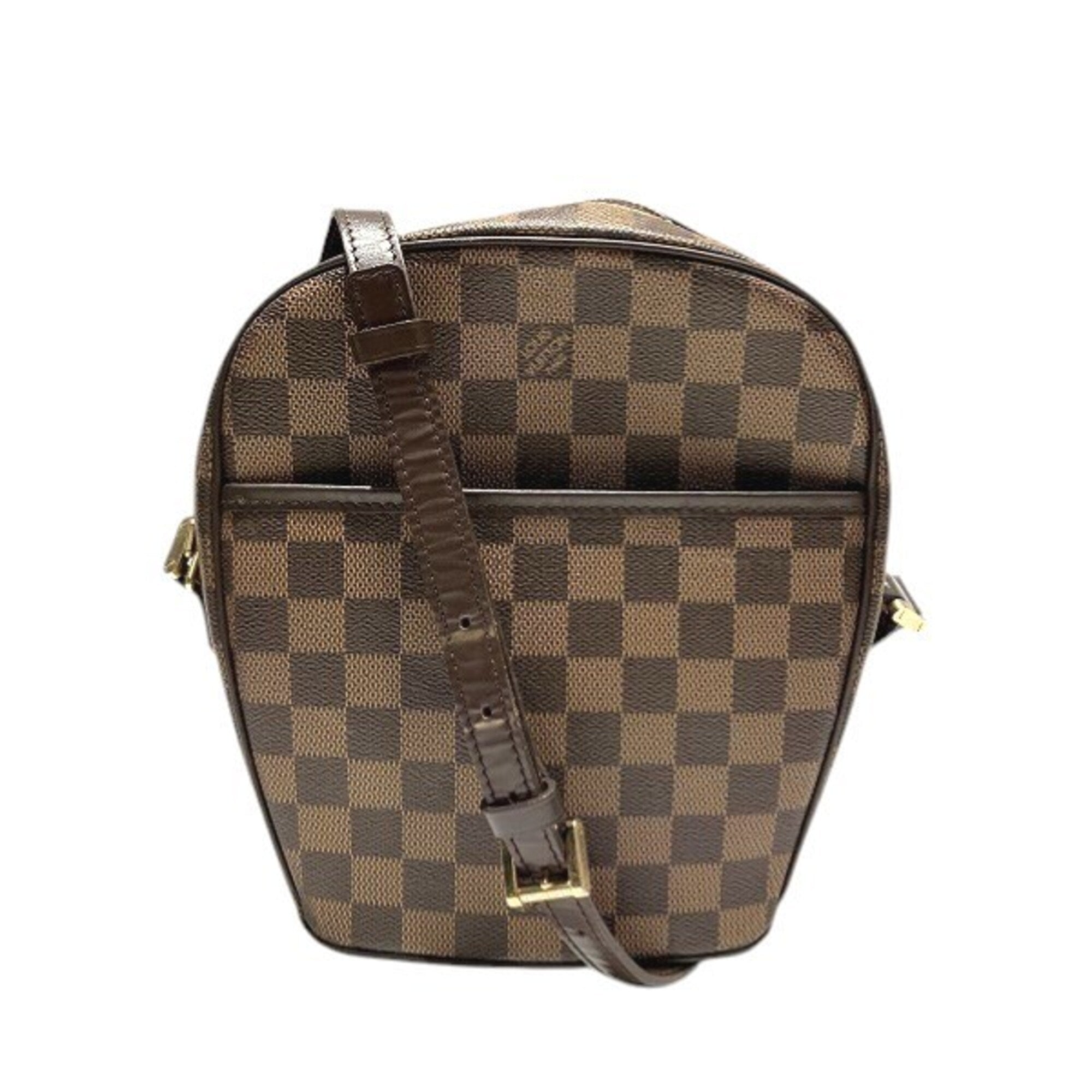 Louis Vuitton Brown Handbag Shoulder Bag (Pre-Owned)