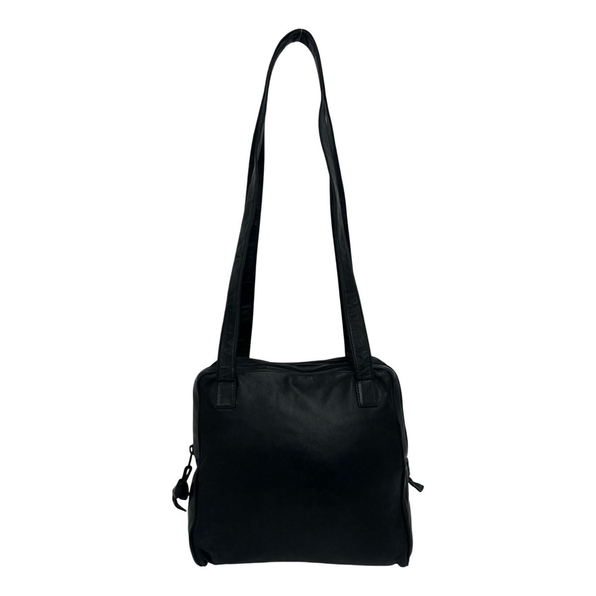 Loewe Black Leather Shoulder Bag Tote Bag (Pre-Owned)