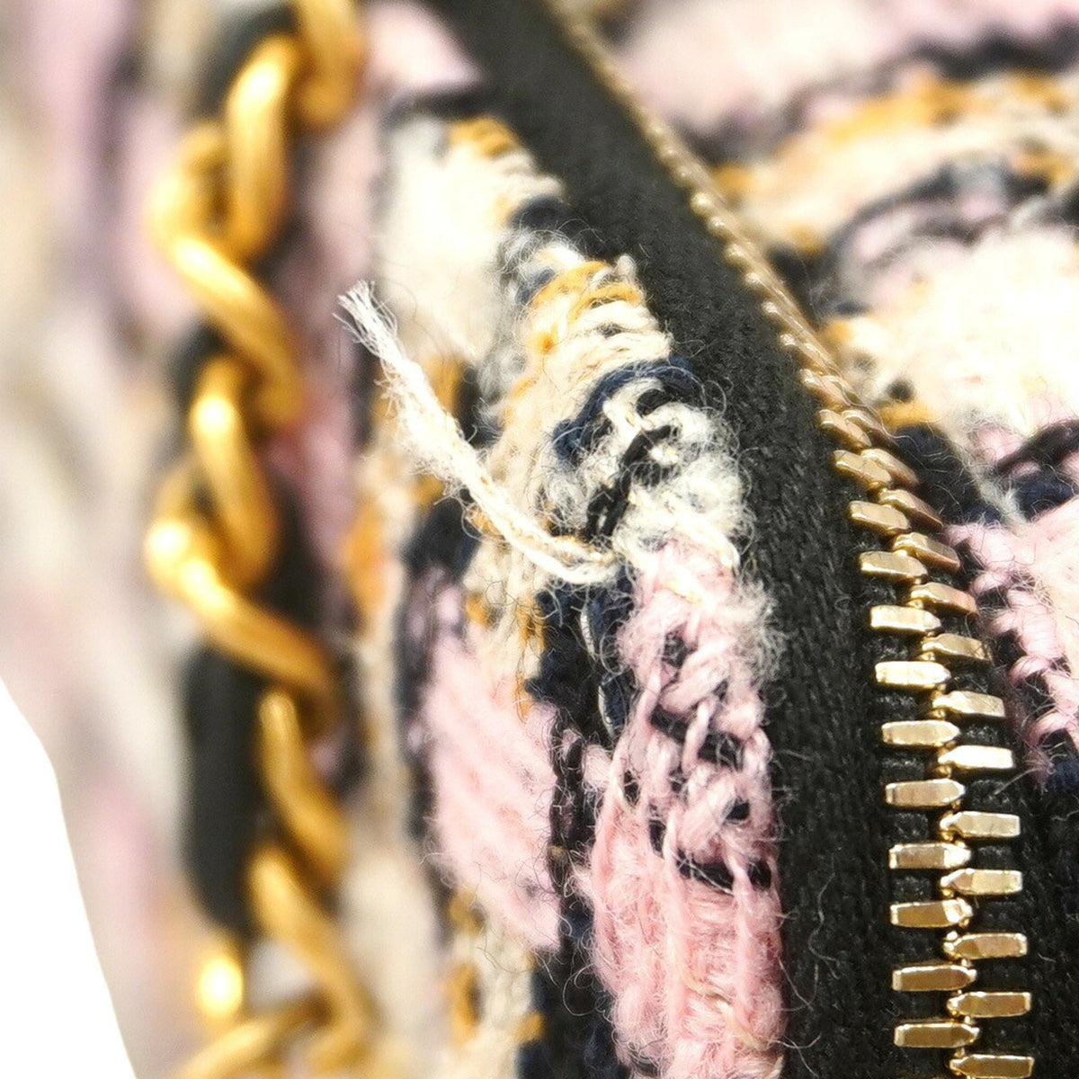 Chanel Multi-Color Tweed Shoulder Bag (Pre-Owned)