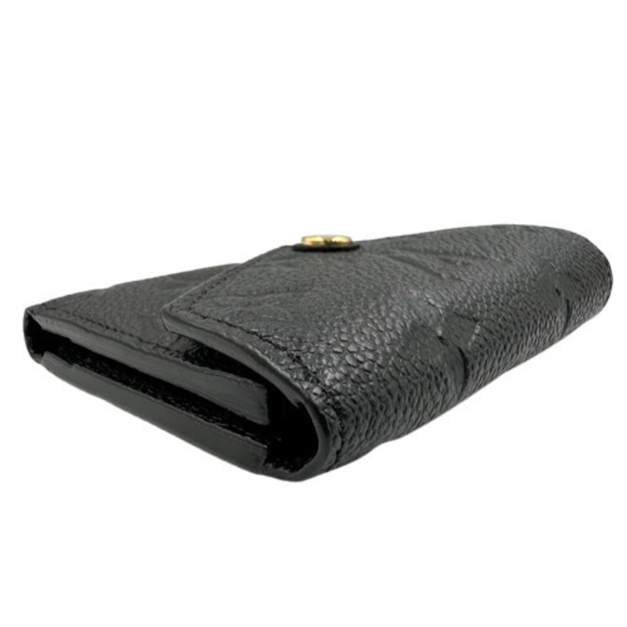 Louis Vuitton Monogram Empreinte Noir Monogram Empreinte Wallet (Tri-Fold) (Pre-Owned)
