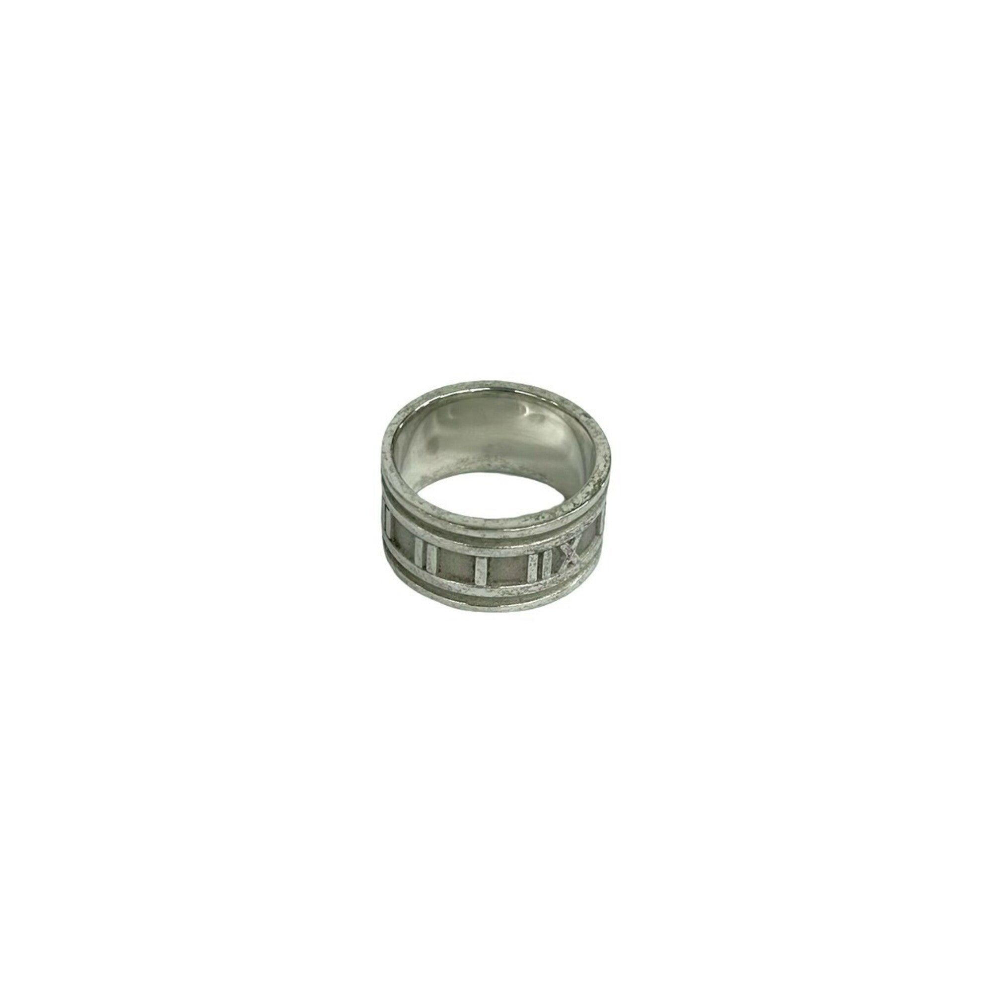 Tiffany Silver Silver 925 Band Ring (Pre-Owned)