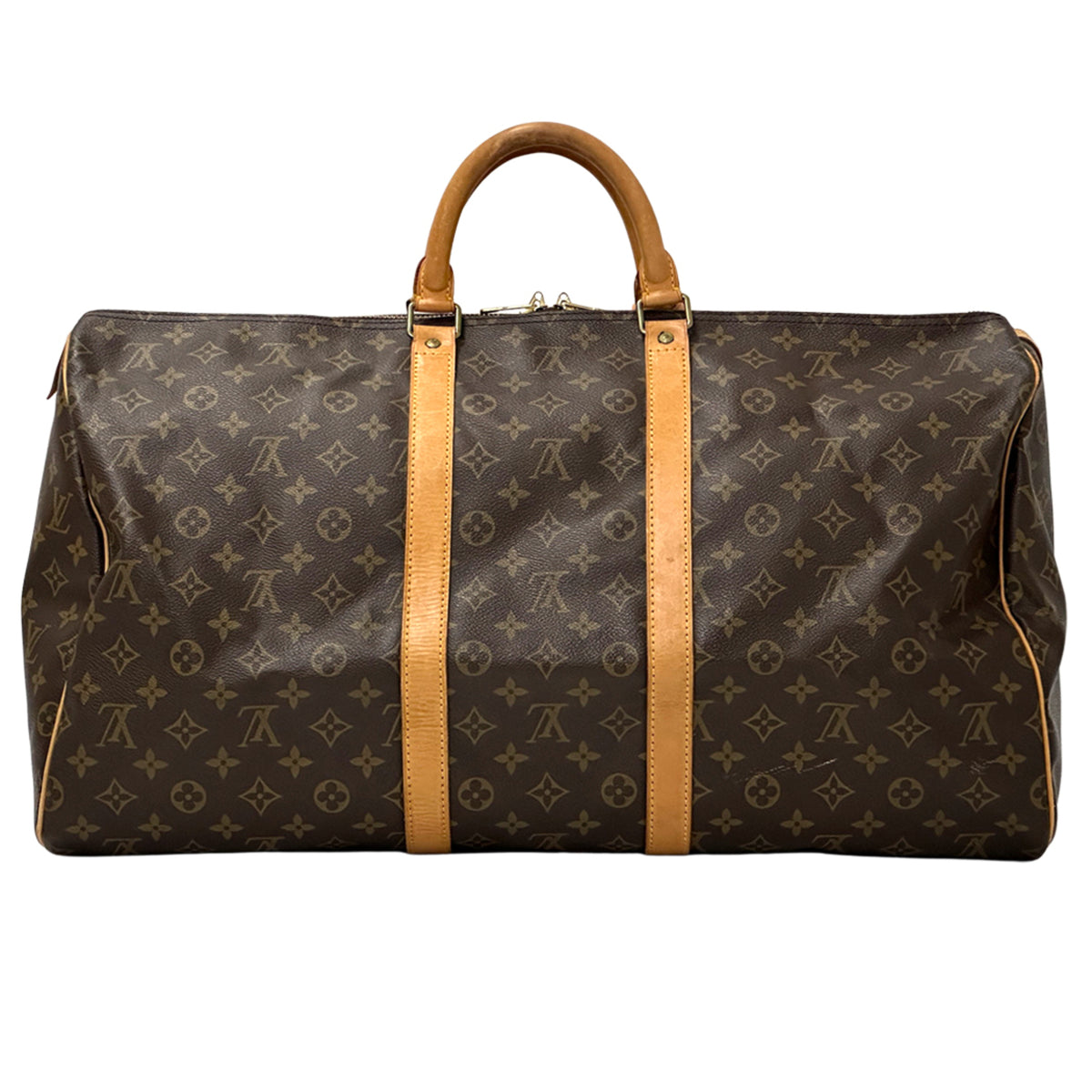 Louis Vuitton Brown Monogram Monogram Boston Bag Handbag (Pre-Owned)