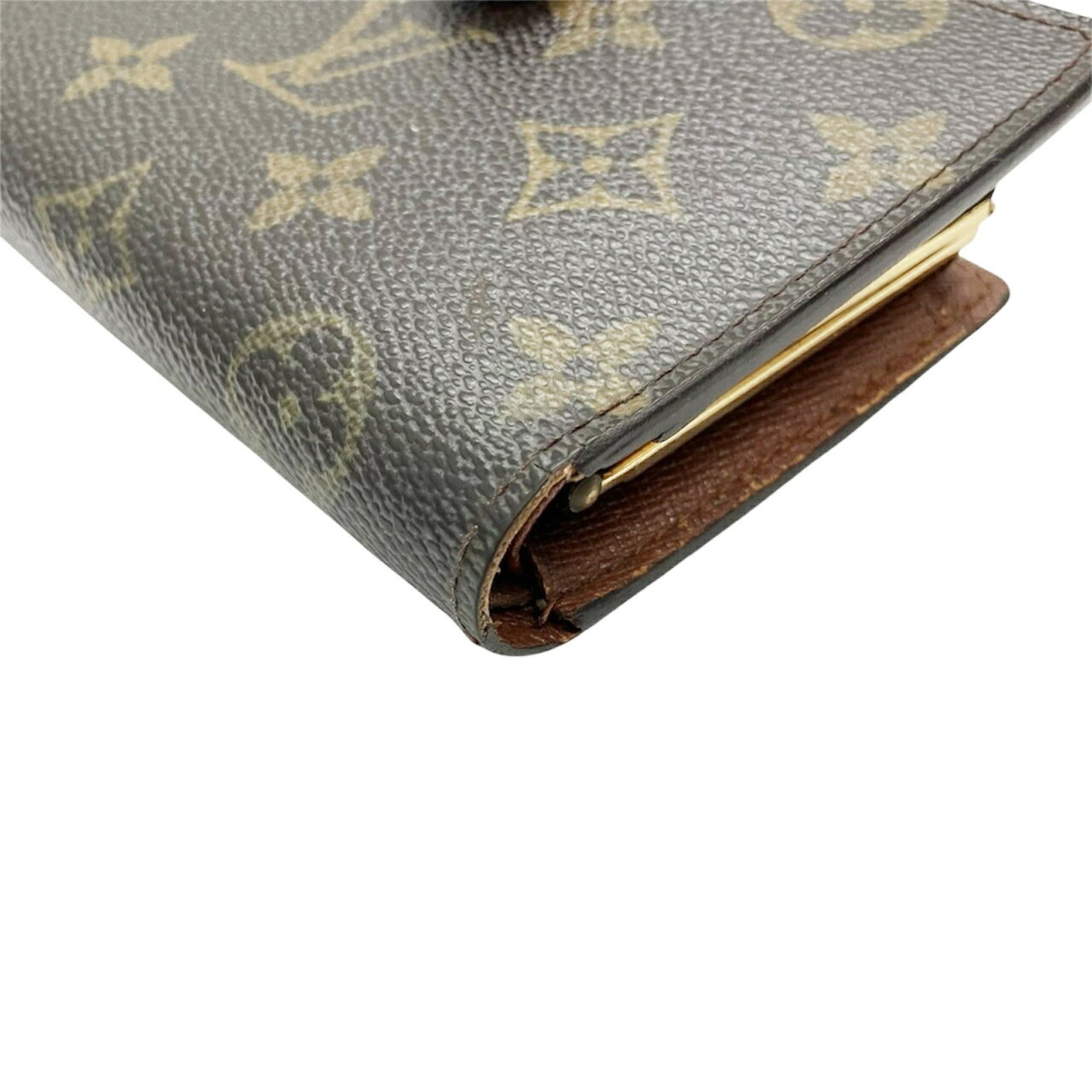 Louis Vuitton Monogram Brown Monogram Wallet (Bi-Fold) (Pre-Owned)