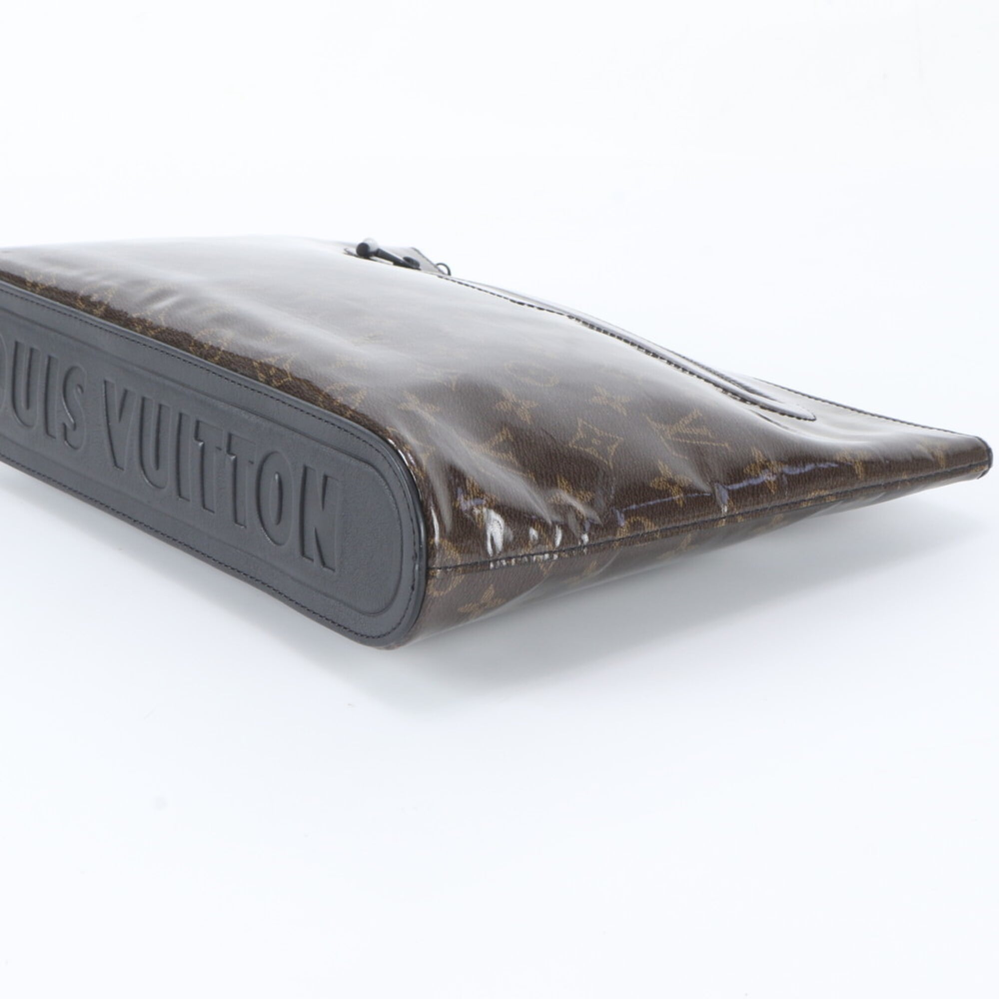 Louis Vuitton Dark Brown Clutch Bag Pochette (Pre-Owned)