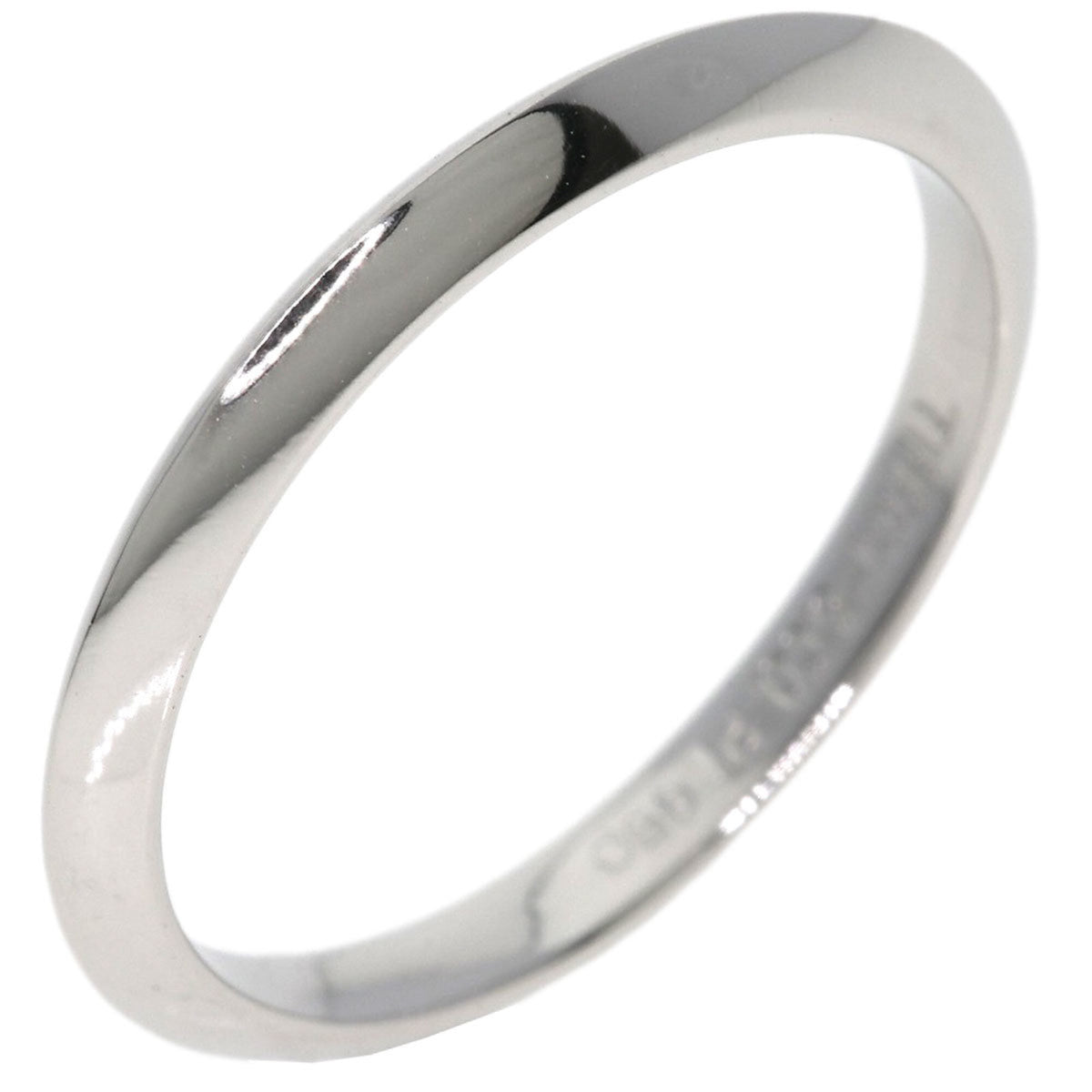 Tiffany Platinum 950 Band Ring (Pre-Owned)