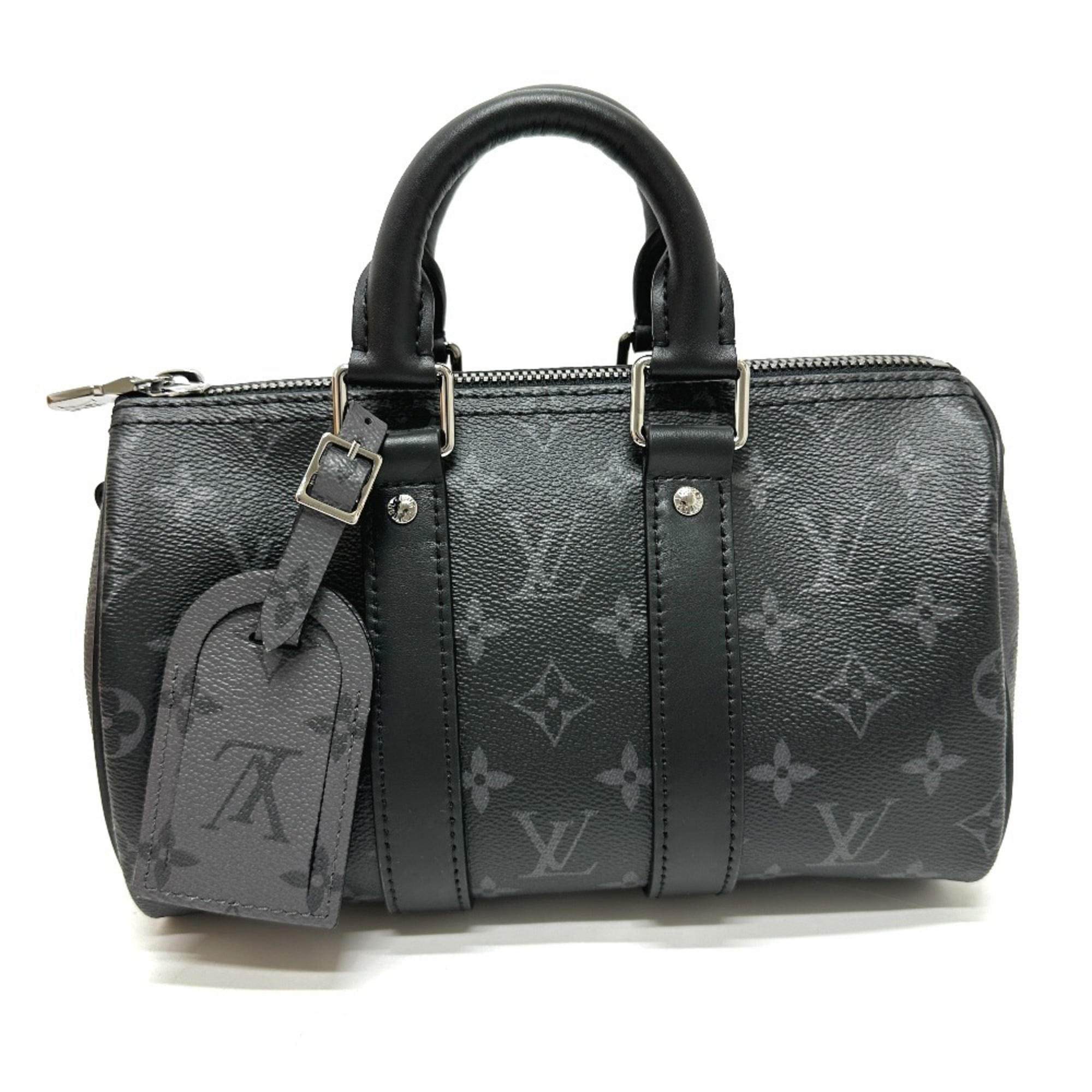 Louis Vuitton Black Monogram Eclipse Shoulder Bag (Pre-Owned)