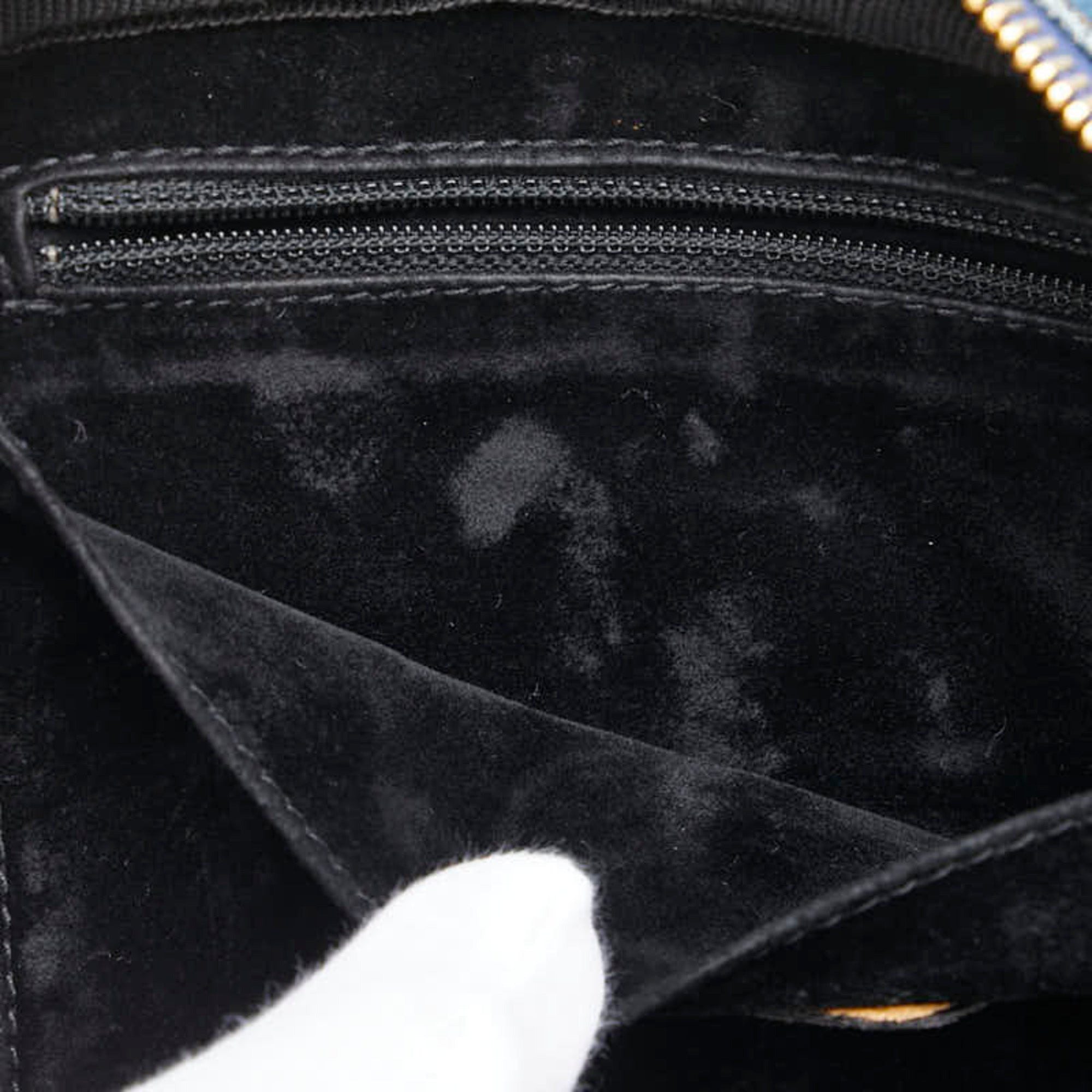 Chanel Denim Denim Shoulder Bag Vanity Bag (Pre-Owned)
