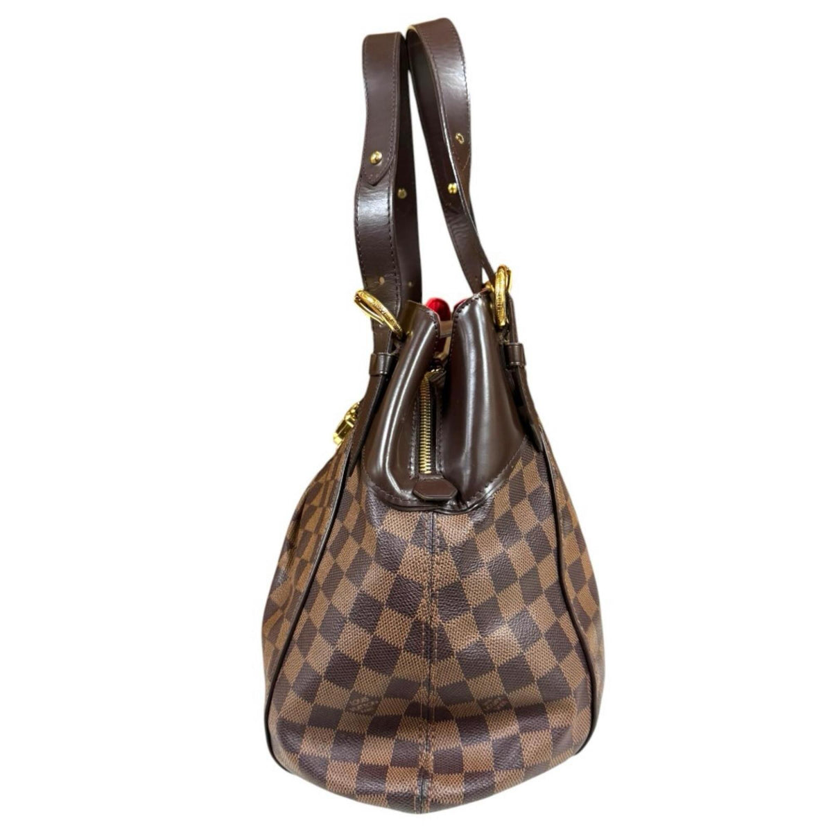 Louis Vuitton Damier Brown Damier Canvas Shoulder Bag (Pre-Owned)