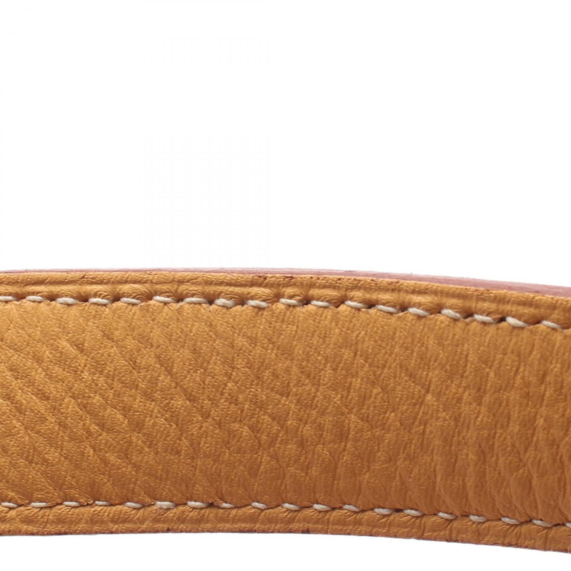Hermes Jaune Yellow Taurillon Clemence Leather Handbag Shoulder Bag (Pre-Owned)