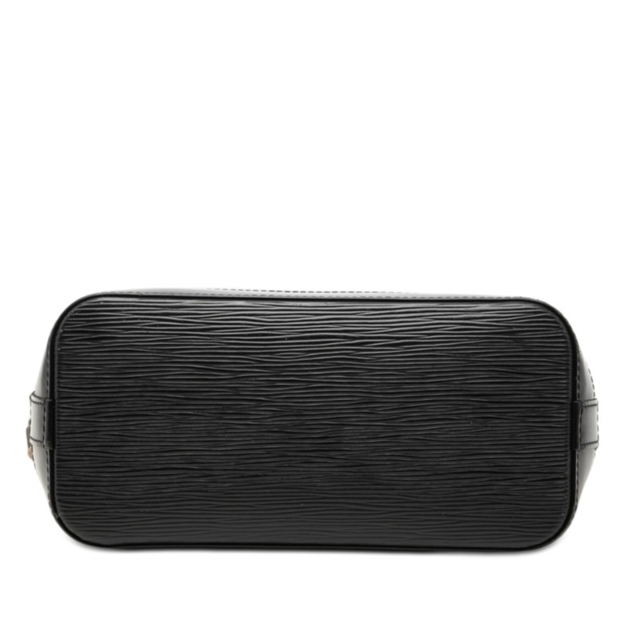 Louis Vuitton Black Noir Leather Handbag (Pre-Owned)