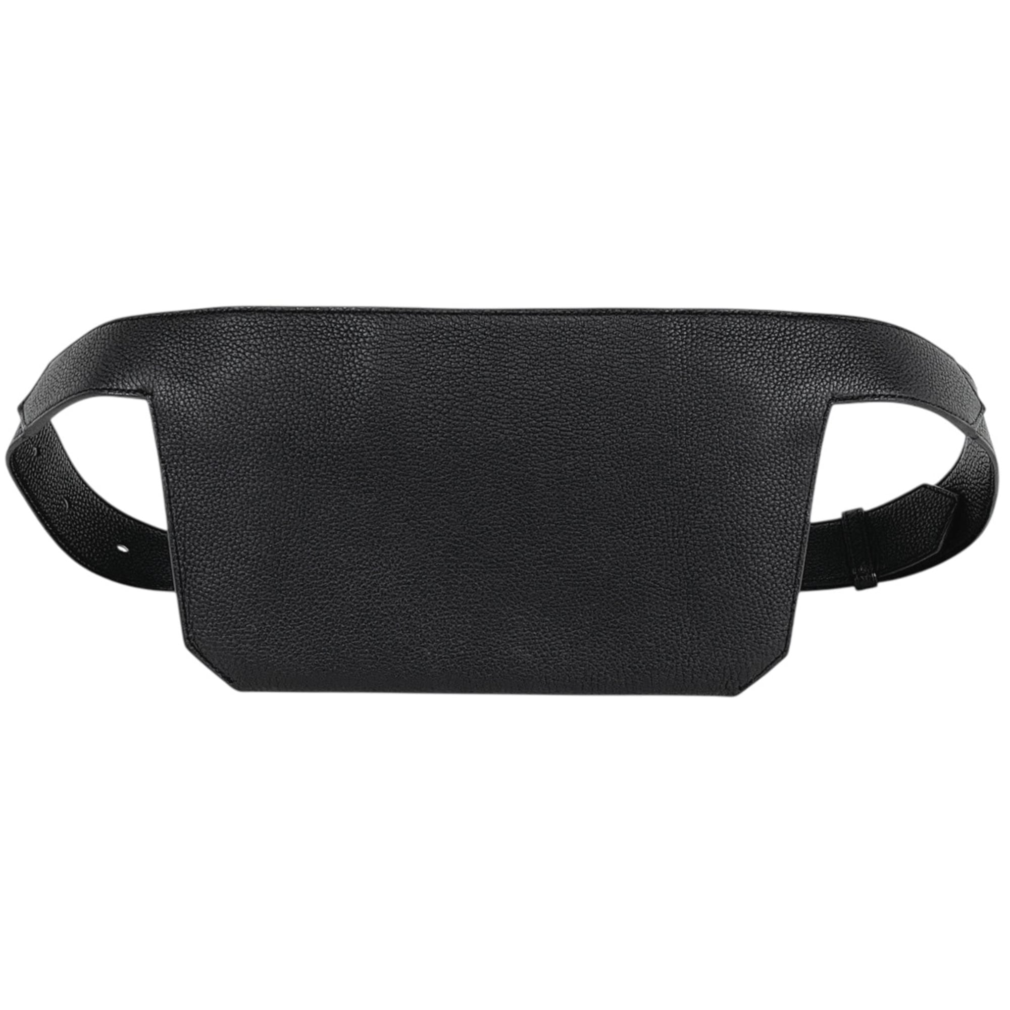 Hermes Black Leather Sling Bag (Pre-Owned)