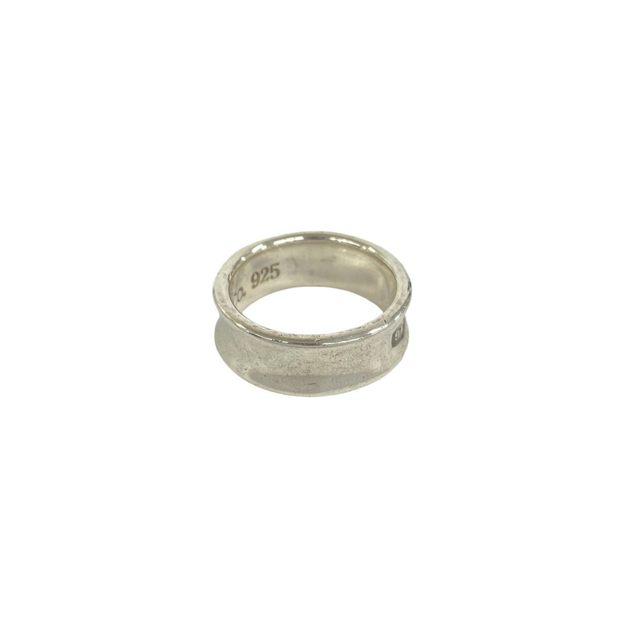 Tiffany Silver Silver 925 Band Ring (Pre-Owned)