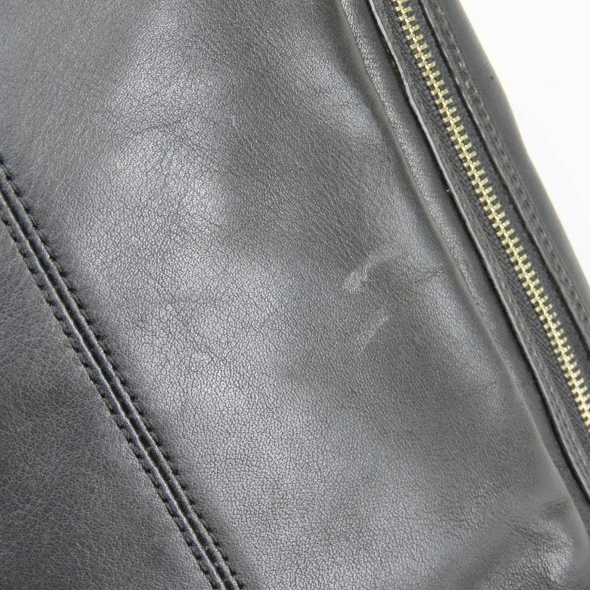 Coach Black Leather Tote Bag (Pre-Owned)