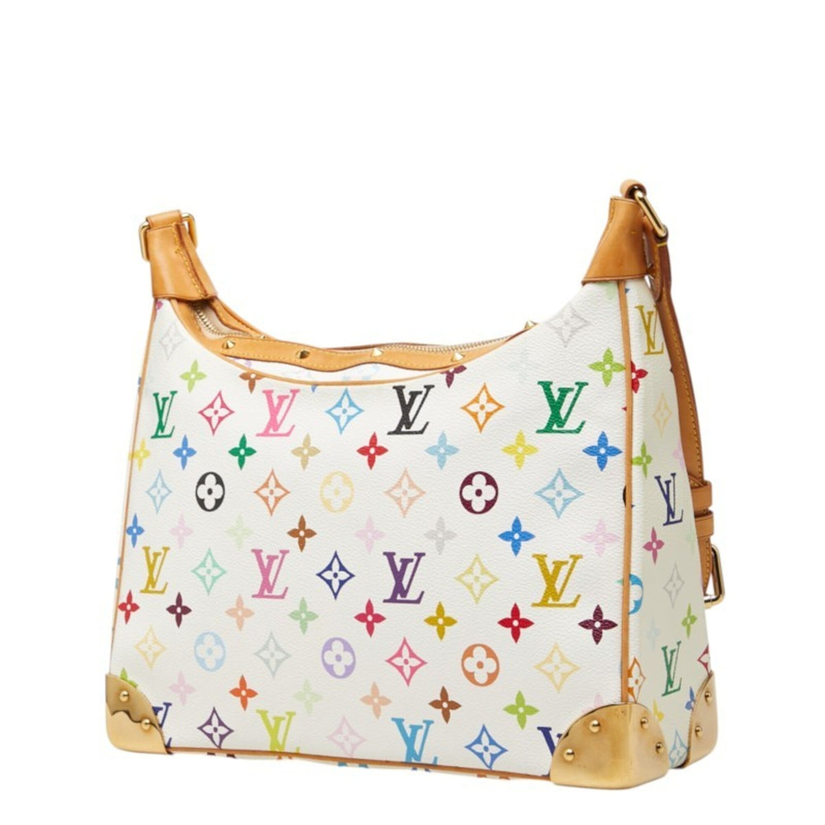 Louis Vuitton Blanc Pvc Leather Shoulder Bag (Pre-Owned)
