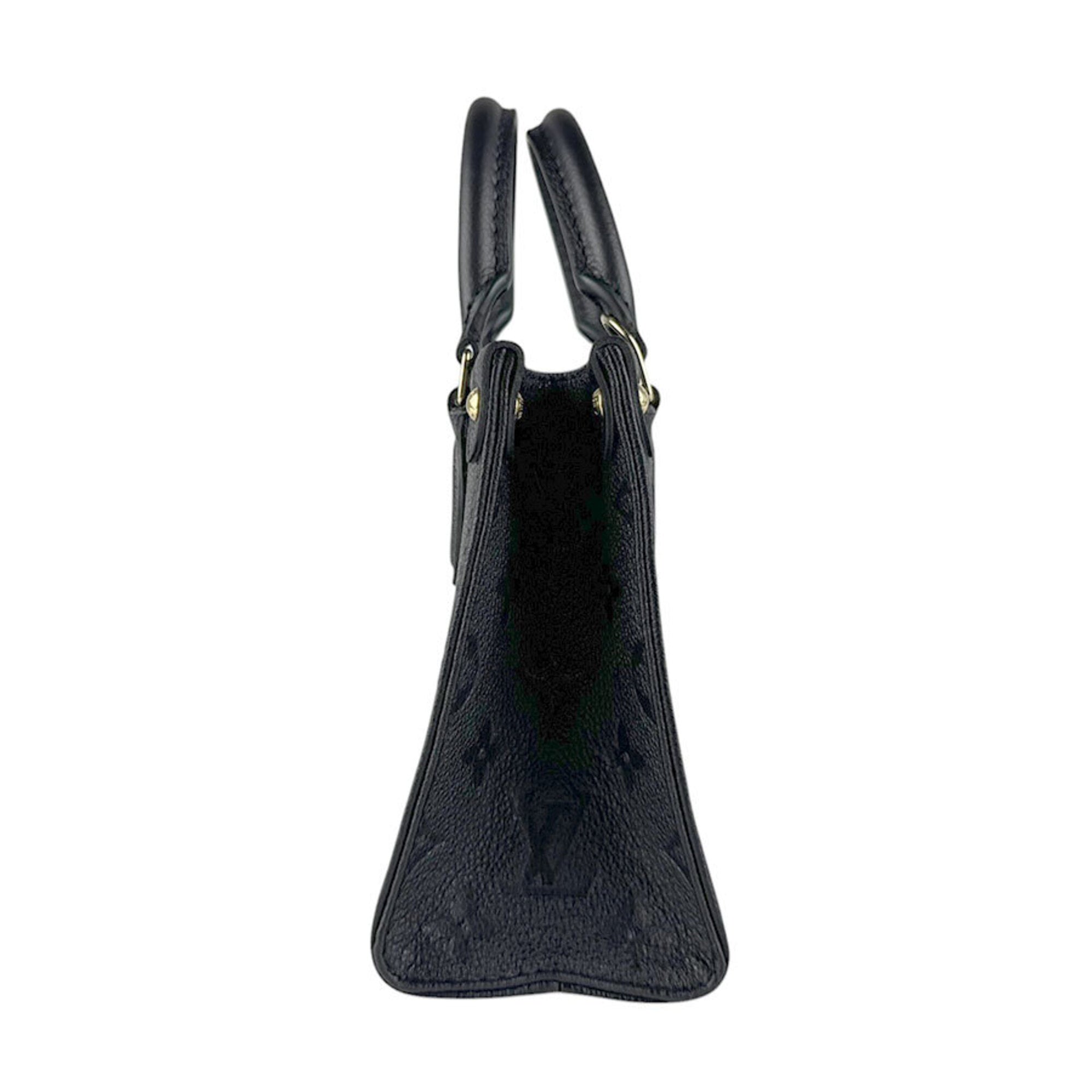 Louis Vuitton Noir Monogram Empreinte Handbag Shoulder Bag (Pre-Owned)