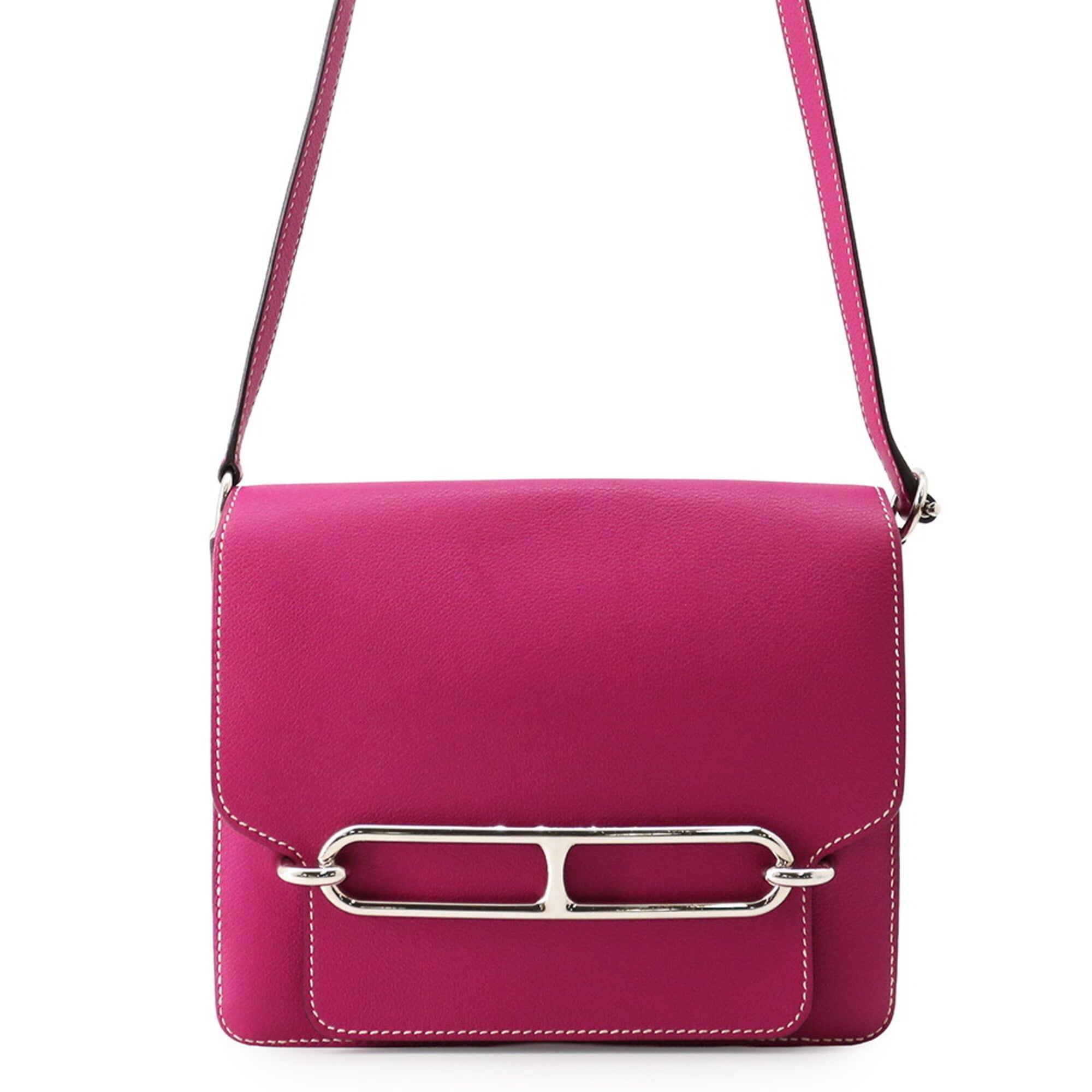 Hermes Rose Purple Handbag (Pre-Owned)