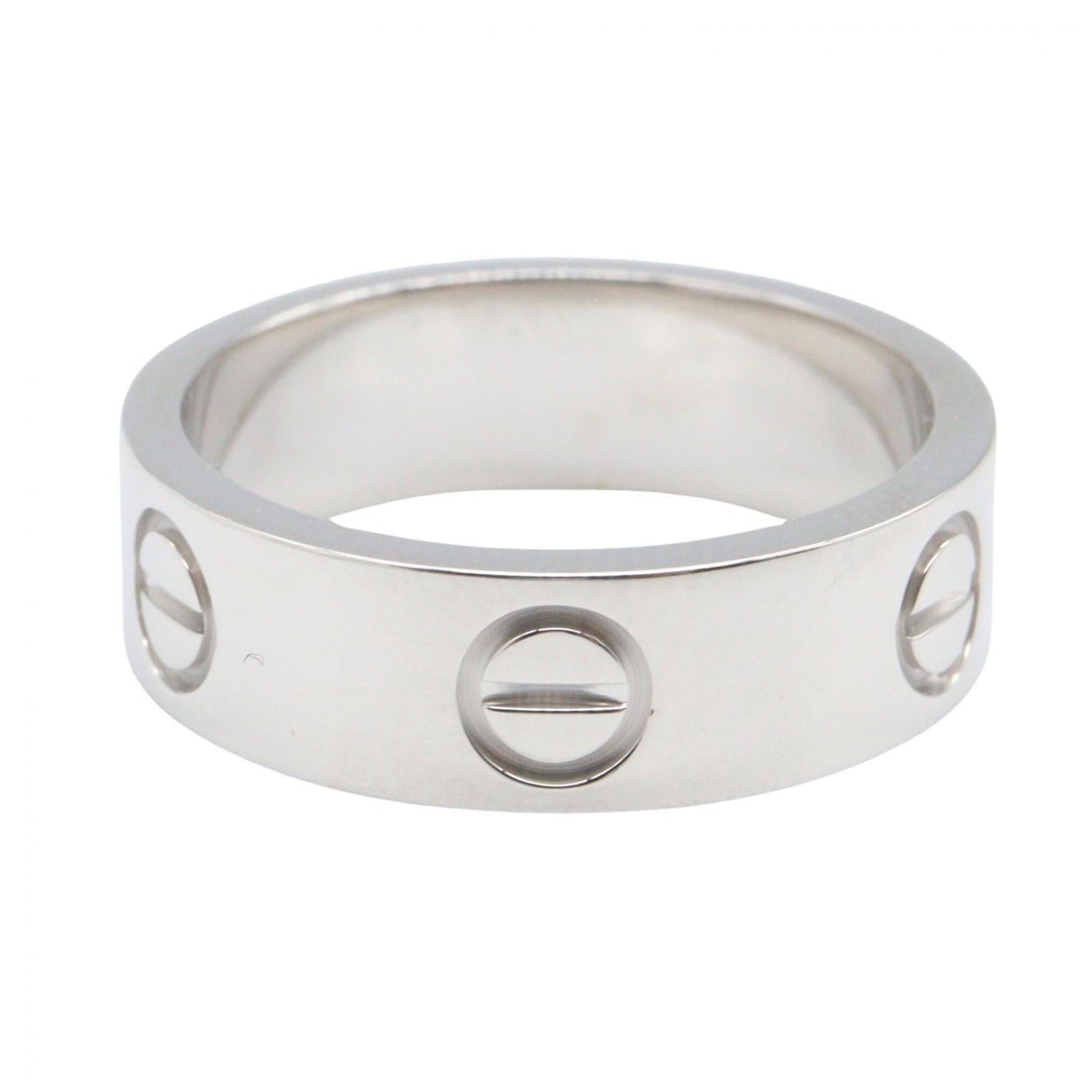 Cartier Silver White Gold (18K) Band Ring (Pre-Owned)