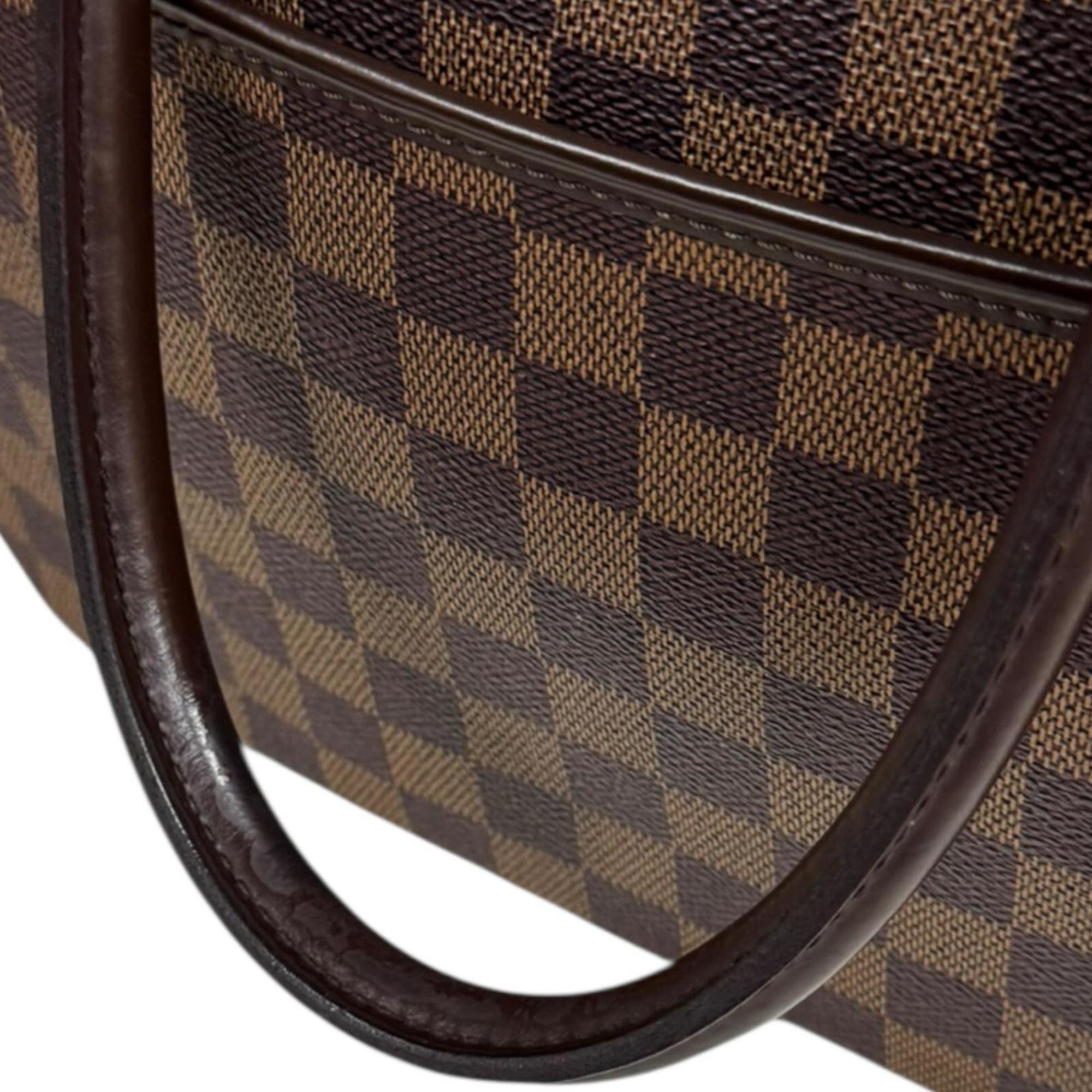 Louis Vuitton Damier Brown Damier Canvas Handbag (Pre-Owned)