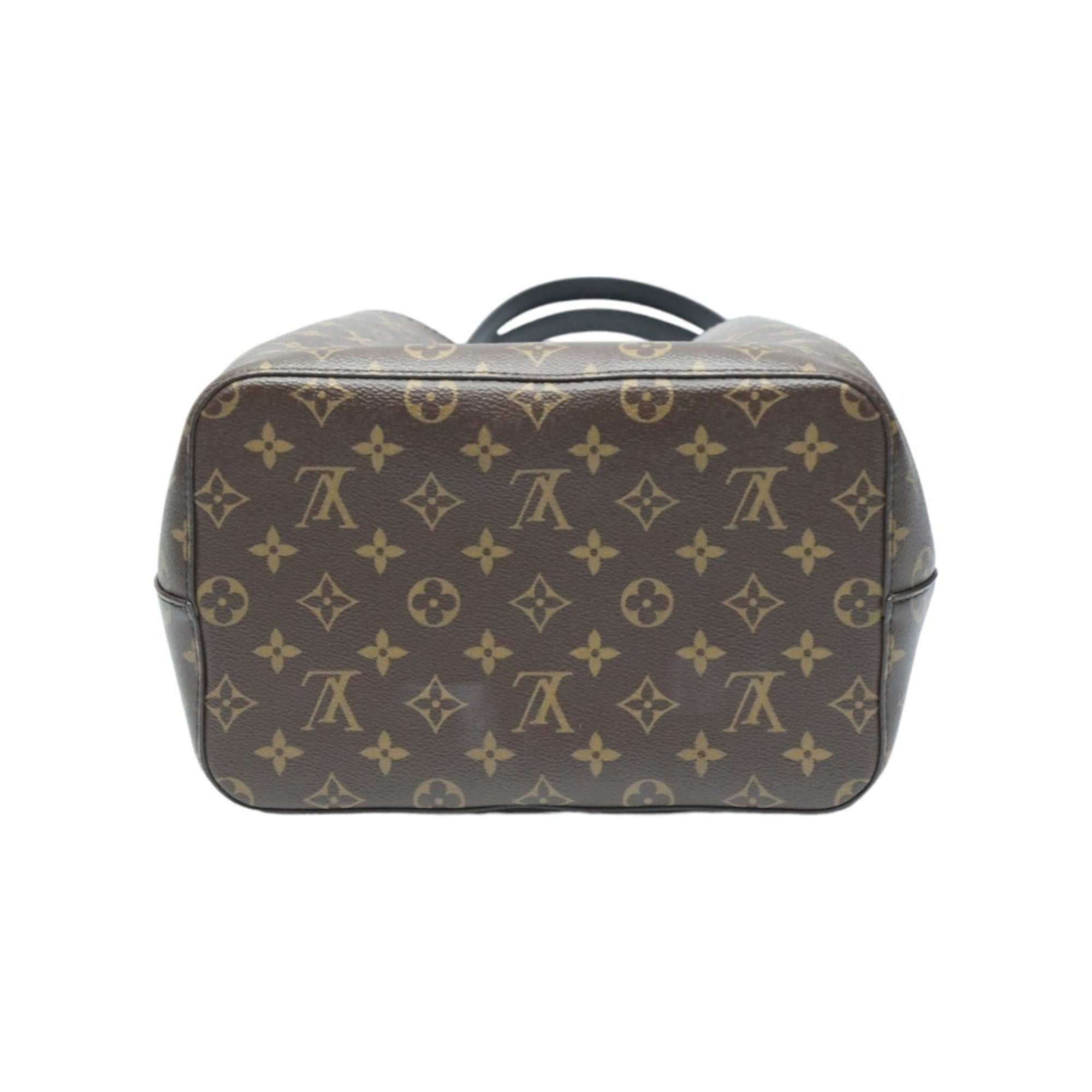 Louis Vuitton Brown Noir Monogram Canvas Shoulder Bag (Pre-Owned)