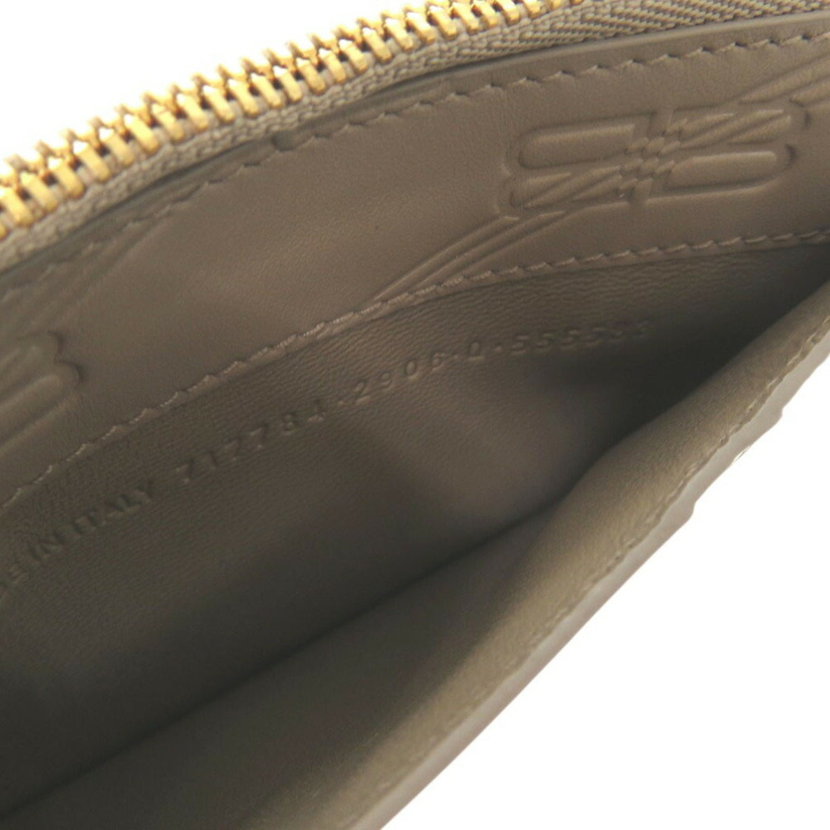 Balenciaga Beige Leather Coin Purse/Coin Case (Pre-Owned)