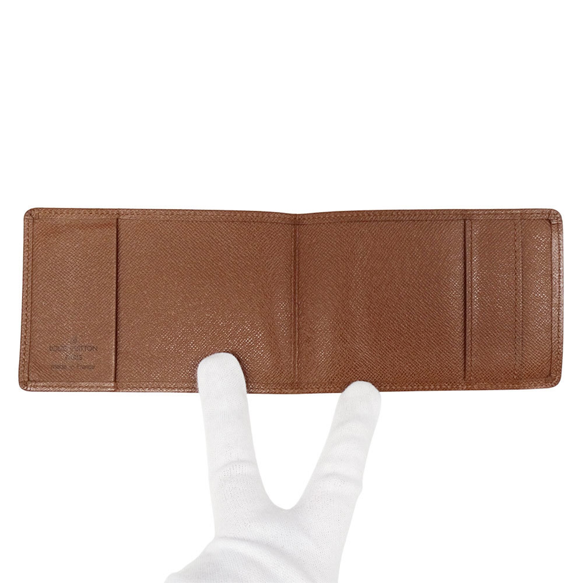 Louis Vuitton Brown Galle Monogram Monogram Wallet (Tri-Fold) (Pre-Owned)