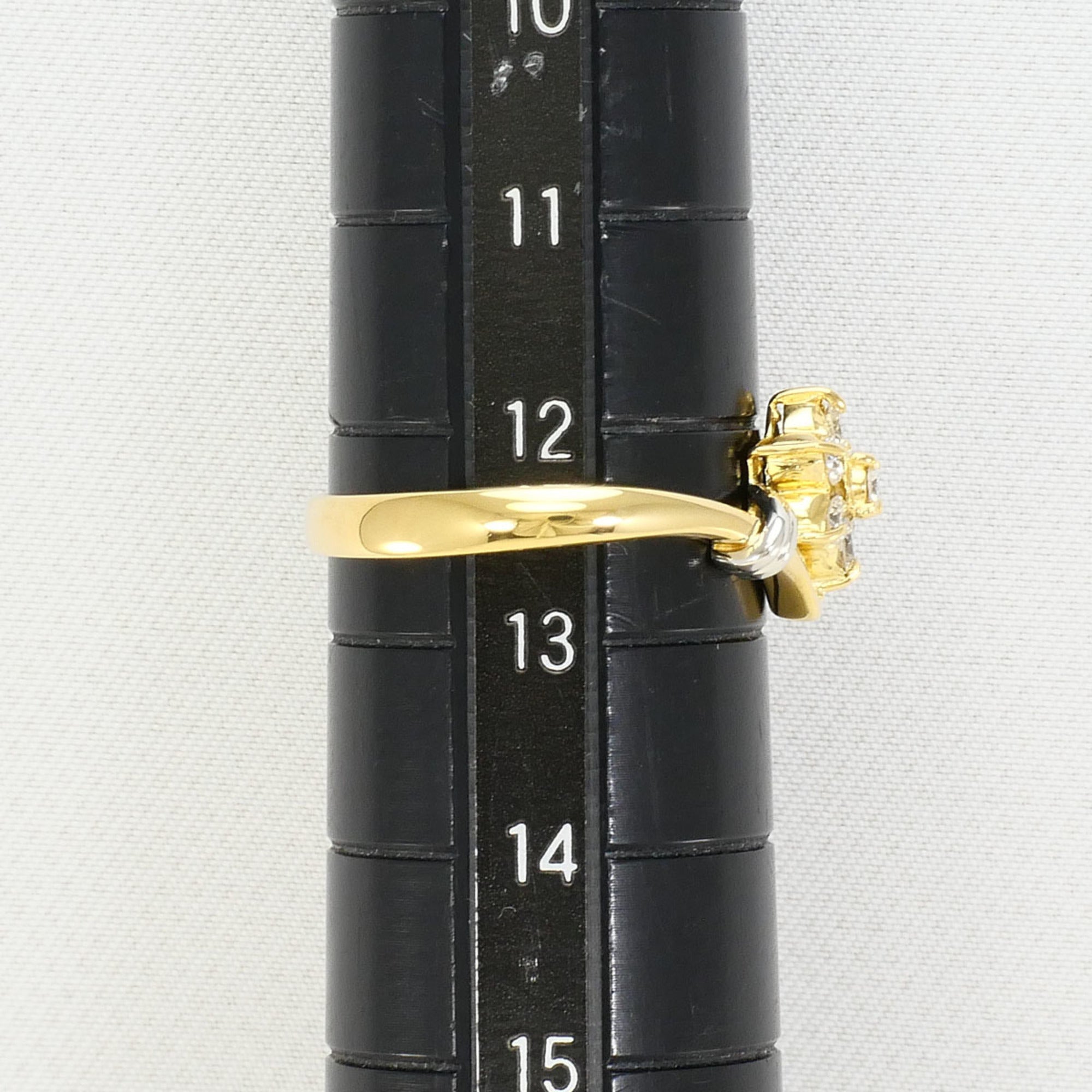 Unbranded Platinum Yellow Gold Yellow Gold (18K) Platinum 900 Band Ring (Pre-Owned)