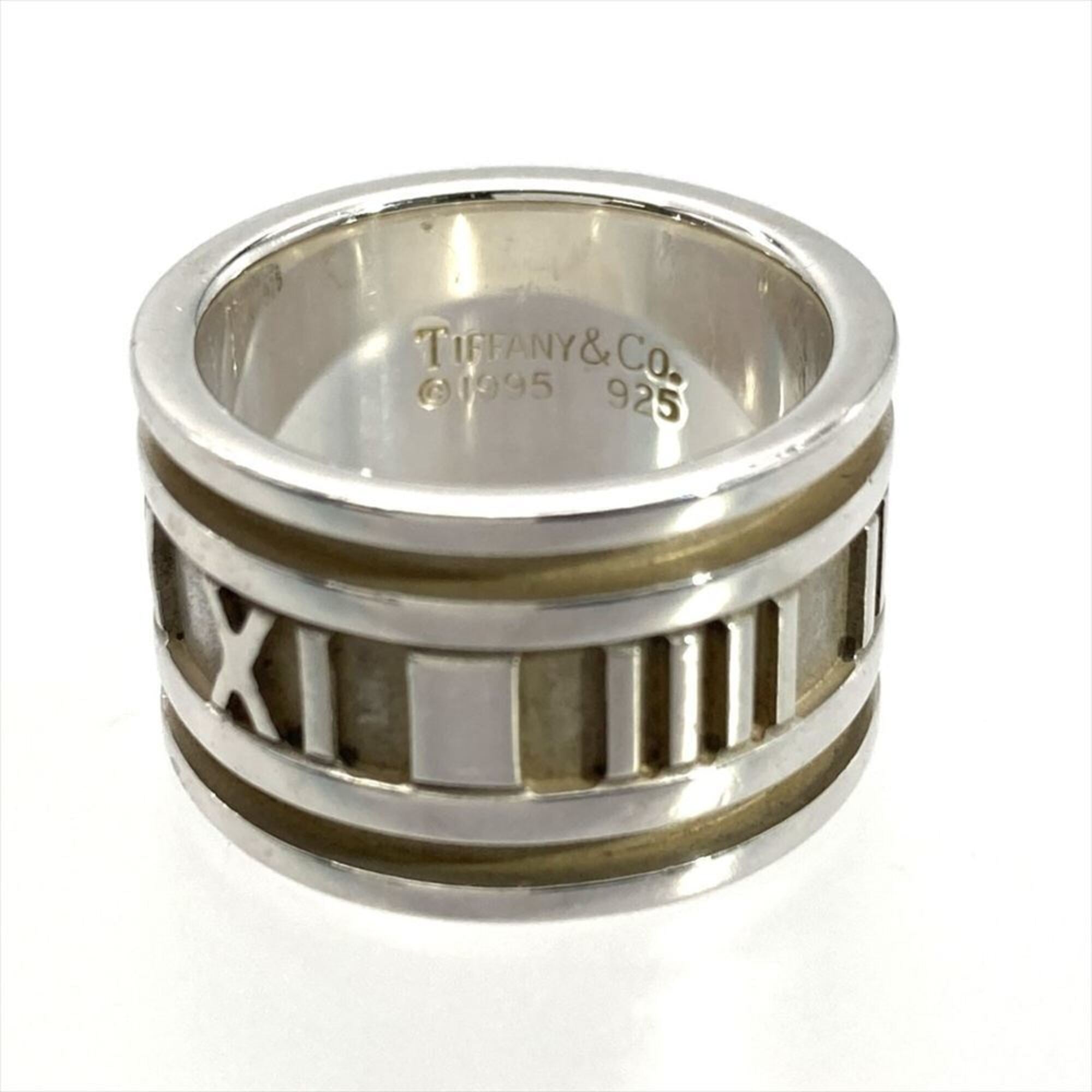 Tiffany Silver Silver 925 Band Ring (Pre-Owned)