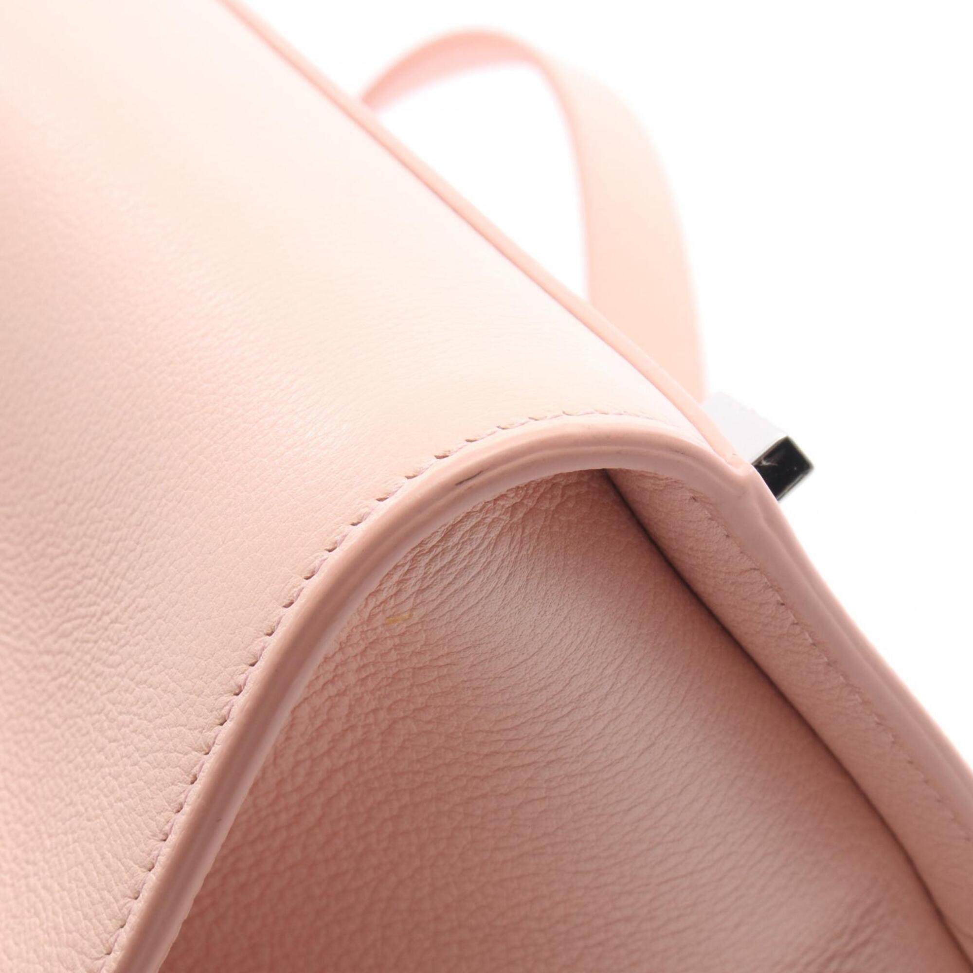 Salvatore Ferragamo Pink Leather Handbag (Pre-Owned)