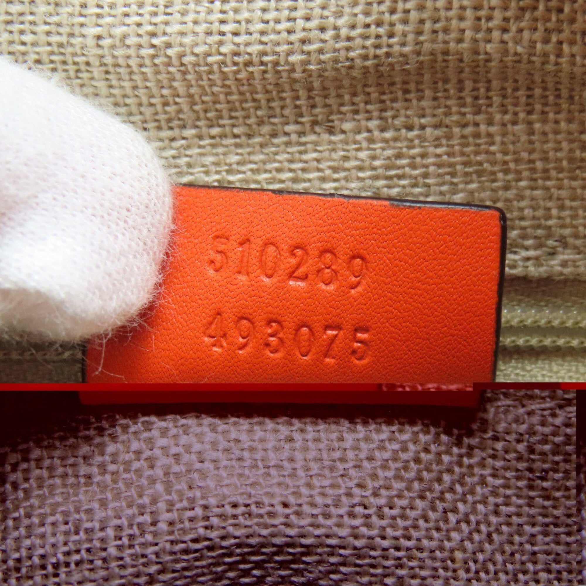 Gucci Orange Leather Handbag (Pre-Owned)