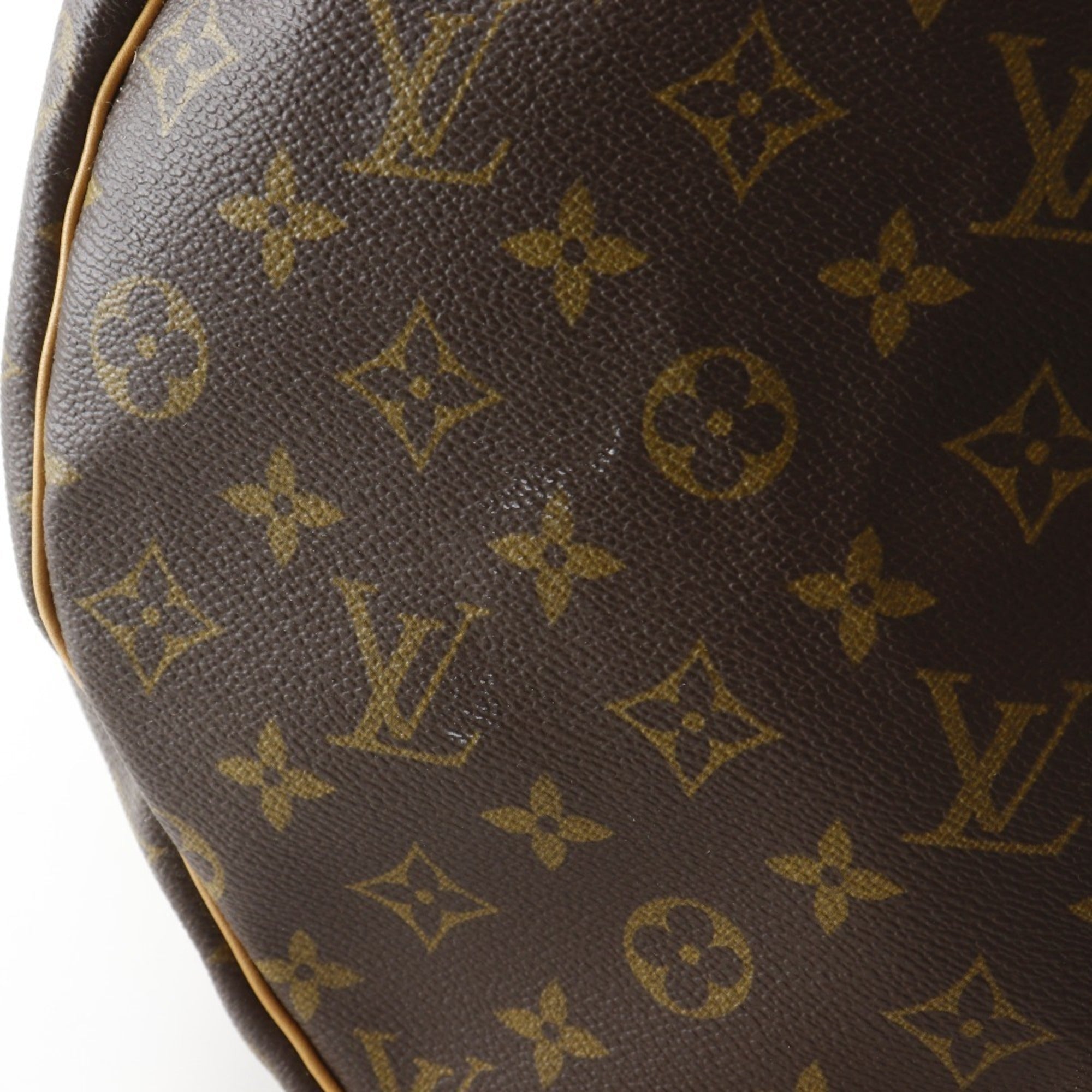 Louis Vuitton Brown Monogram Canvas Boston Bag (Pre-Owned)