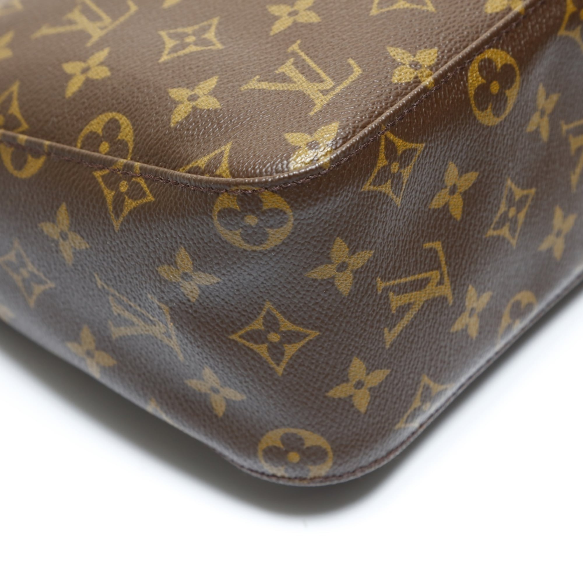 Louis Vuitton Brown Clear Monogram Shoulder Bag (Pre-Owned)