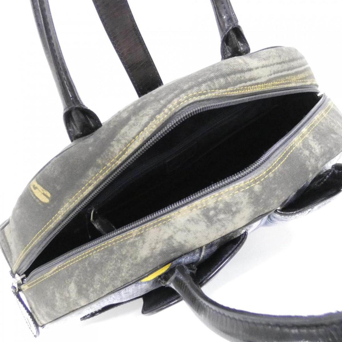 Christian Dior Blue Denim Leather Handbag (Pre-Owned)