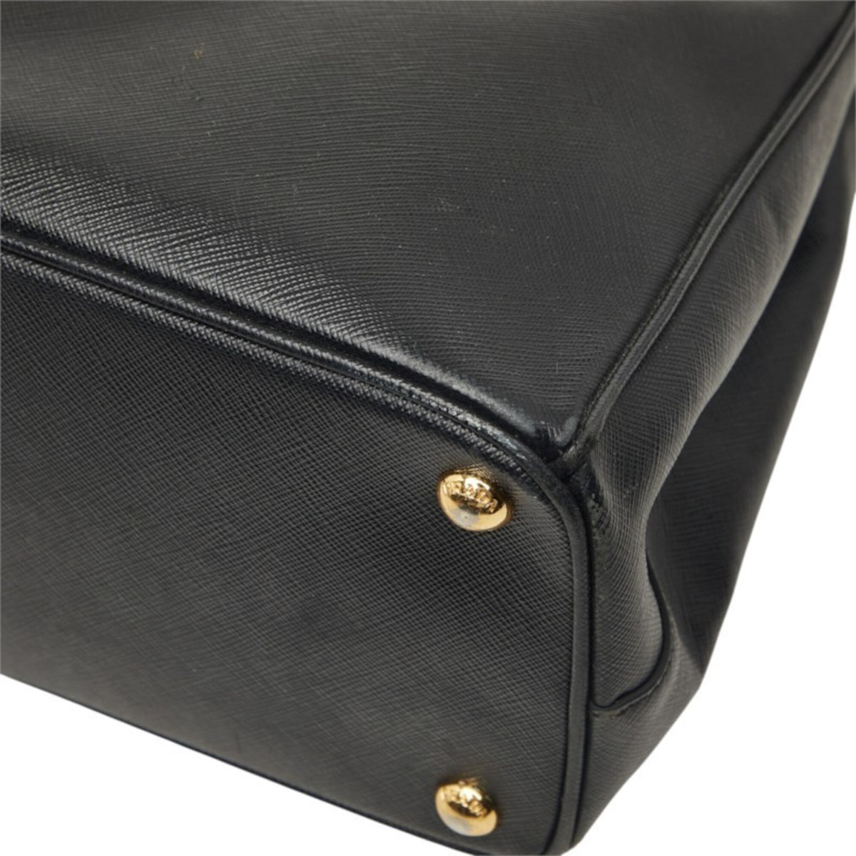 Prada Black Leather Handbag (Pre-Owned)